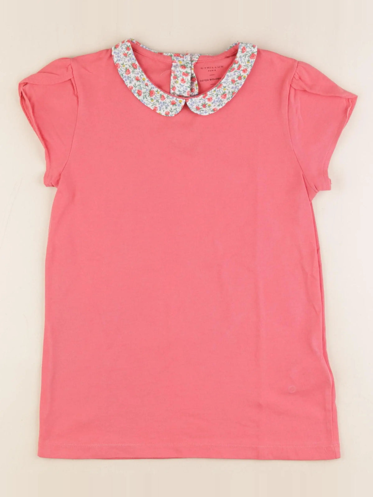 Cyrillus - tee-shirt rose - 12 ans