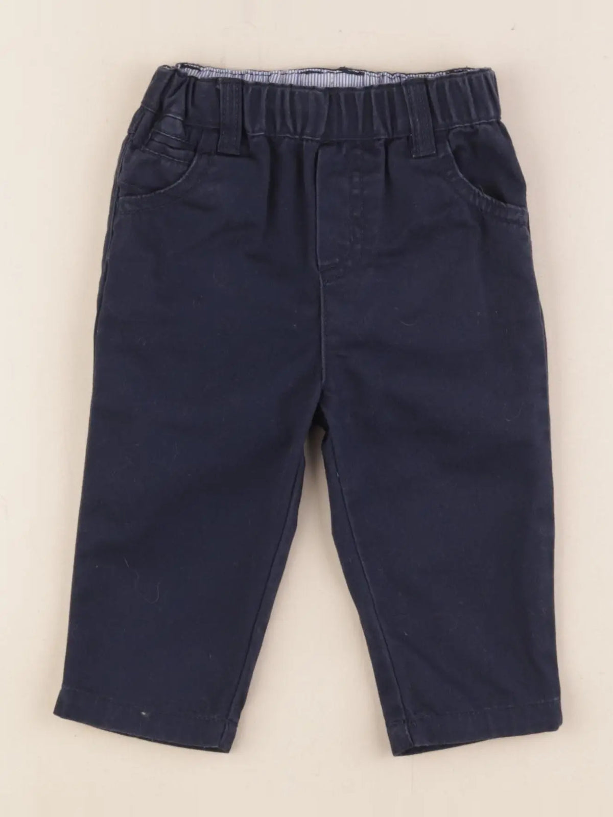 Cyrillus - pantalon bleu - 9 mois