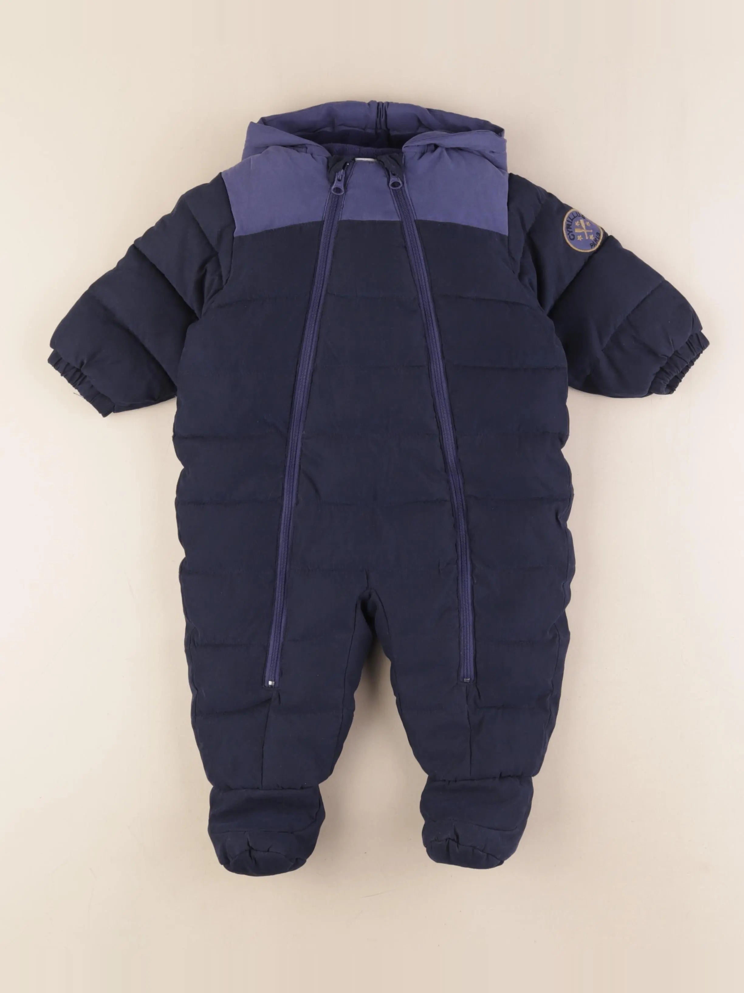 Cyrillus - combi-pilote bleu - 3 mois