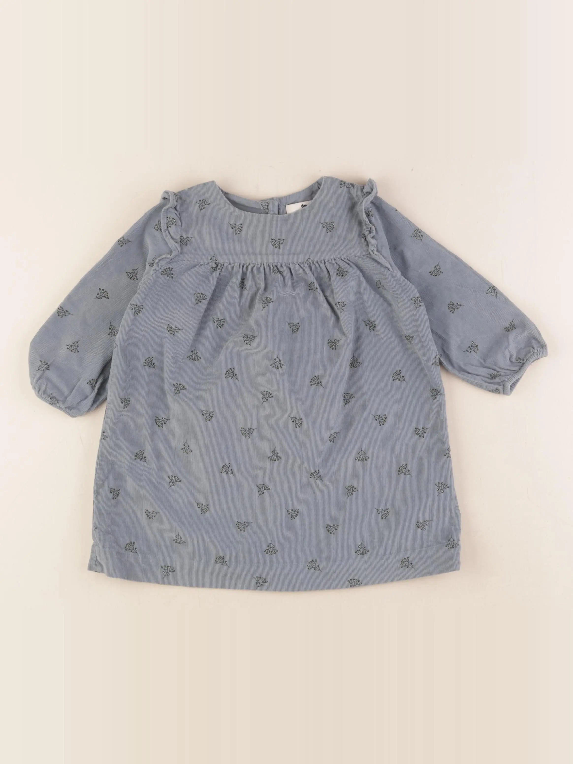 Cyrillus - robe bleu - 18 mois