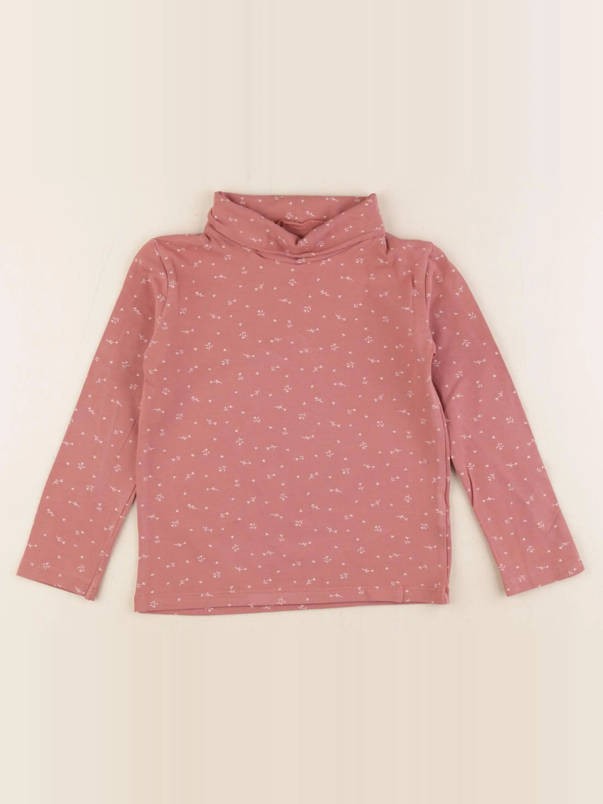 Vertbaudet - sous-pull rose - 4 ans