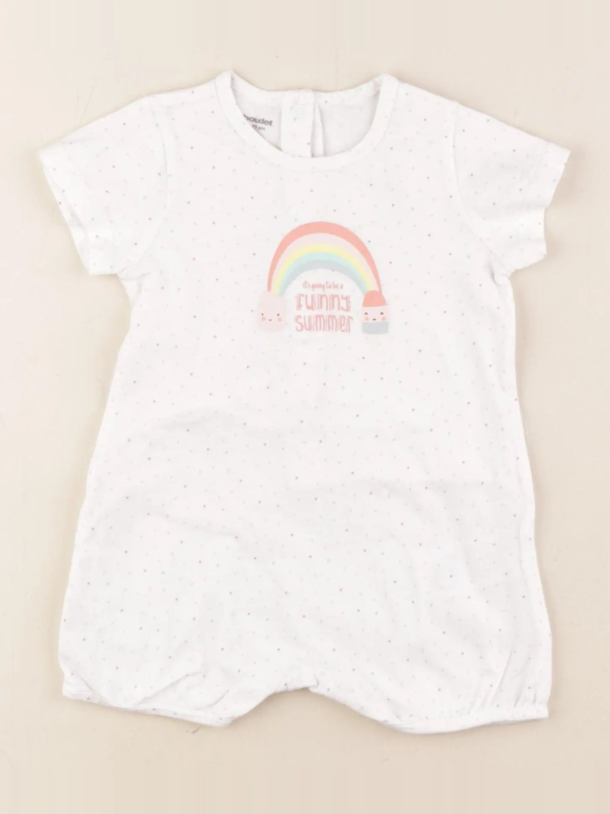 Vertbaudet - pyjama coton multicolore - 9 mois