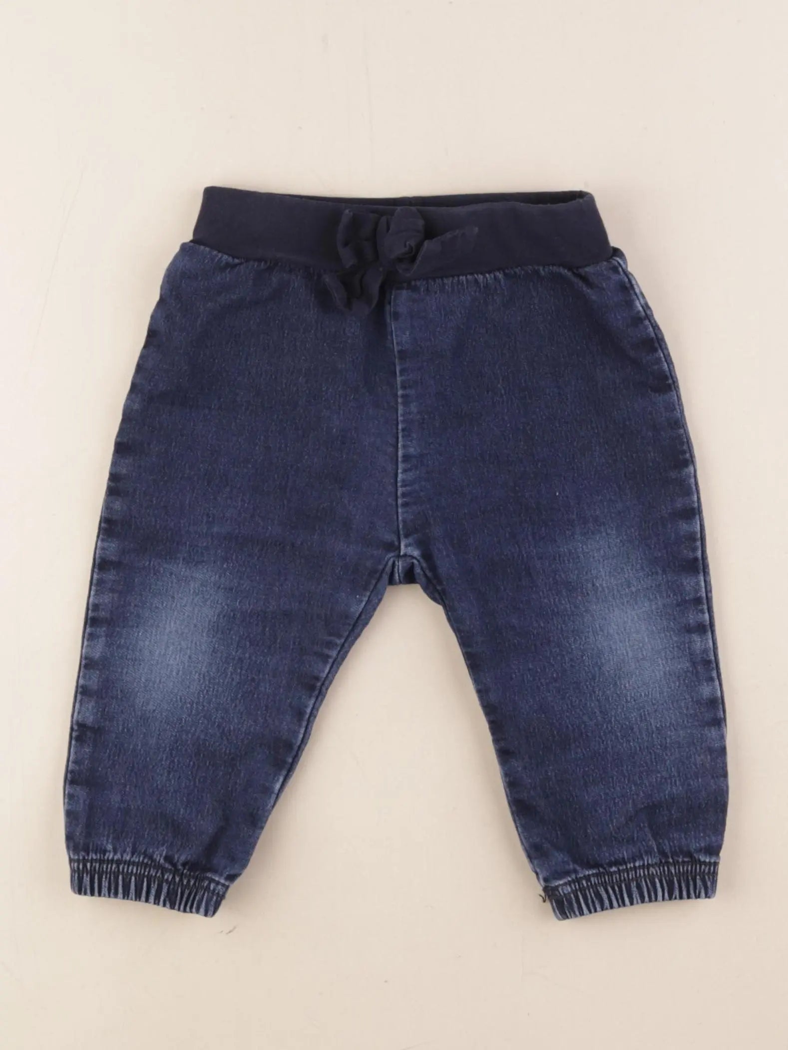 Petit Bateau - jean bleu - 12 mois