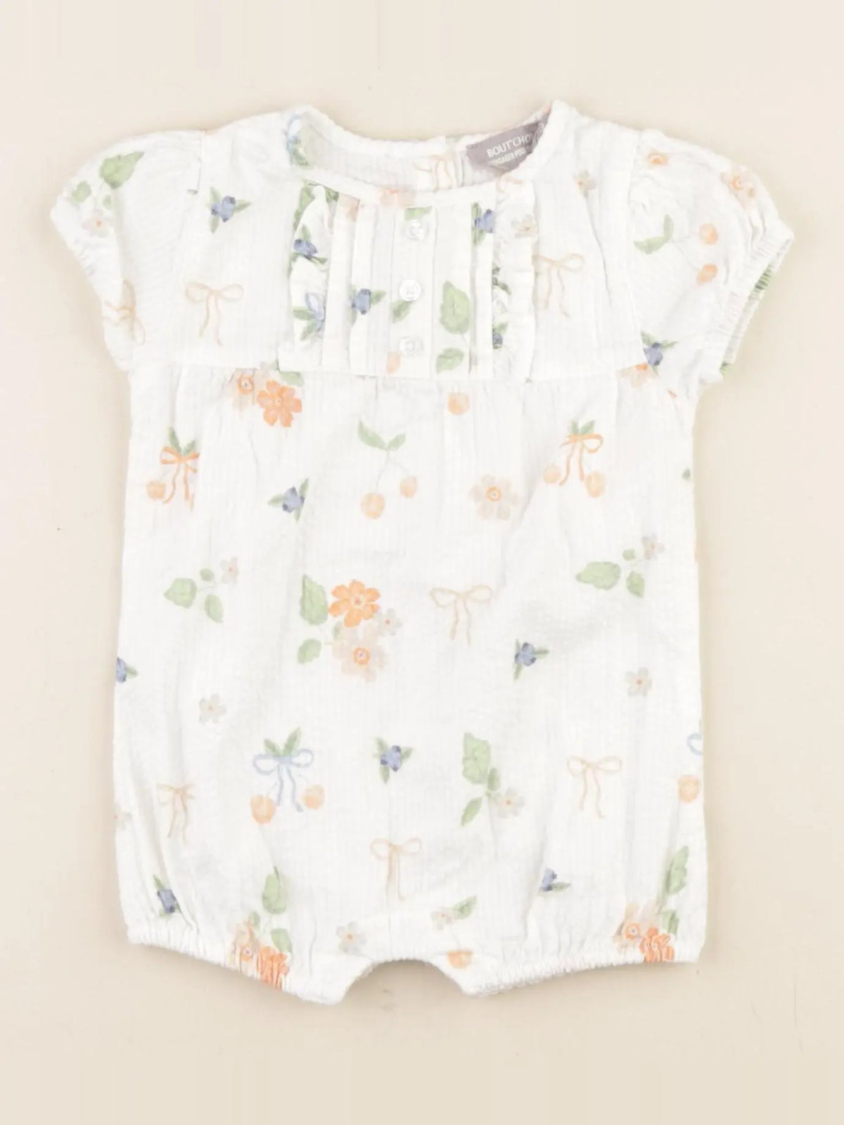 Boutchou - combinaison multicolore - 3 mois