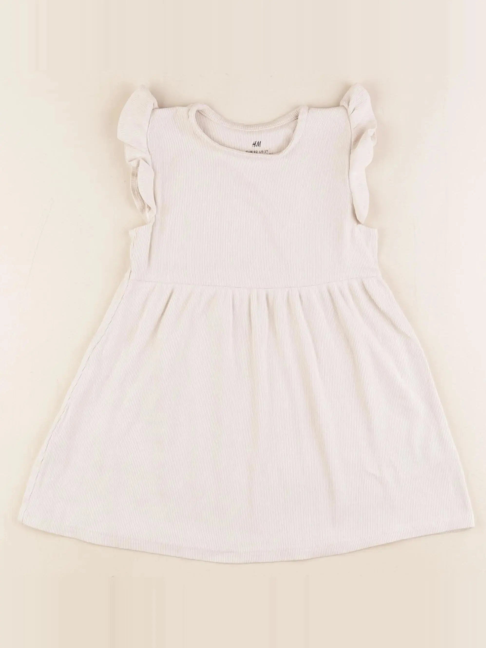 H&M - robe marron - 18/24 mois