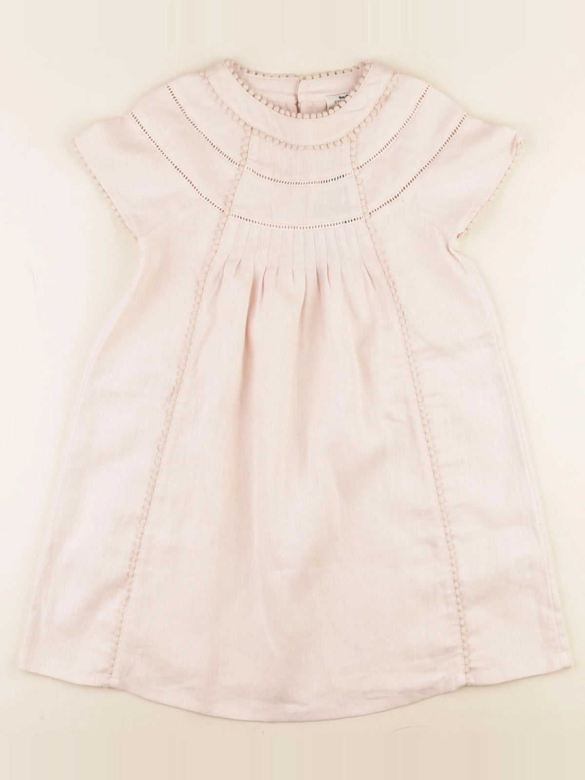 Cyrillus - robe rose - 8 ans