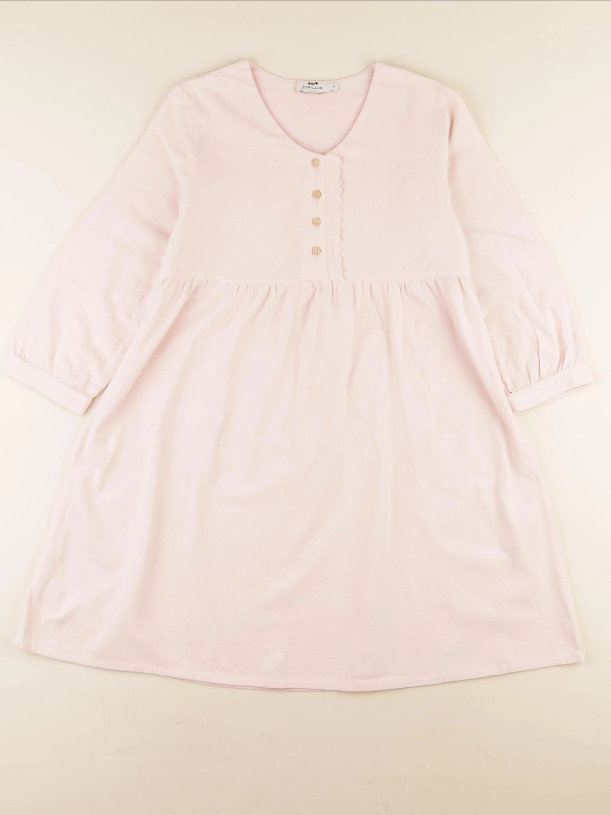 Cyrillus - robe rose - 12 ans