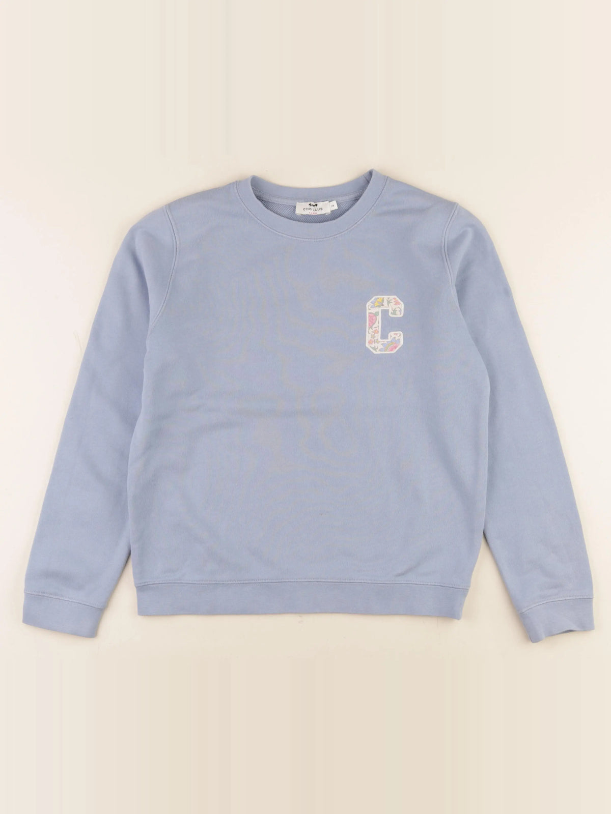 Cyrillus - sweat bleu - 14 ans
