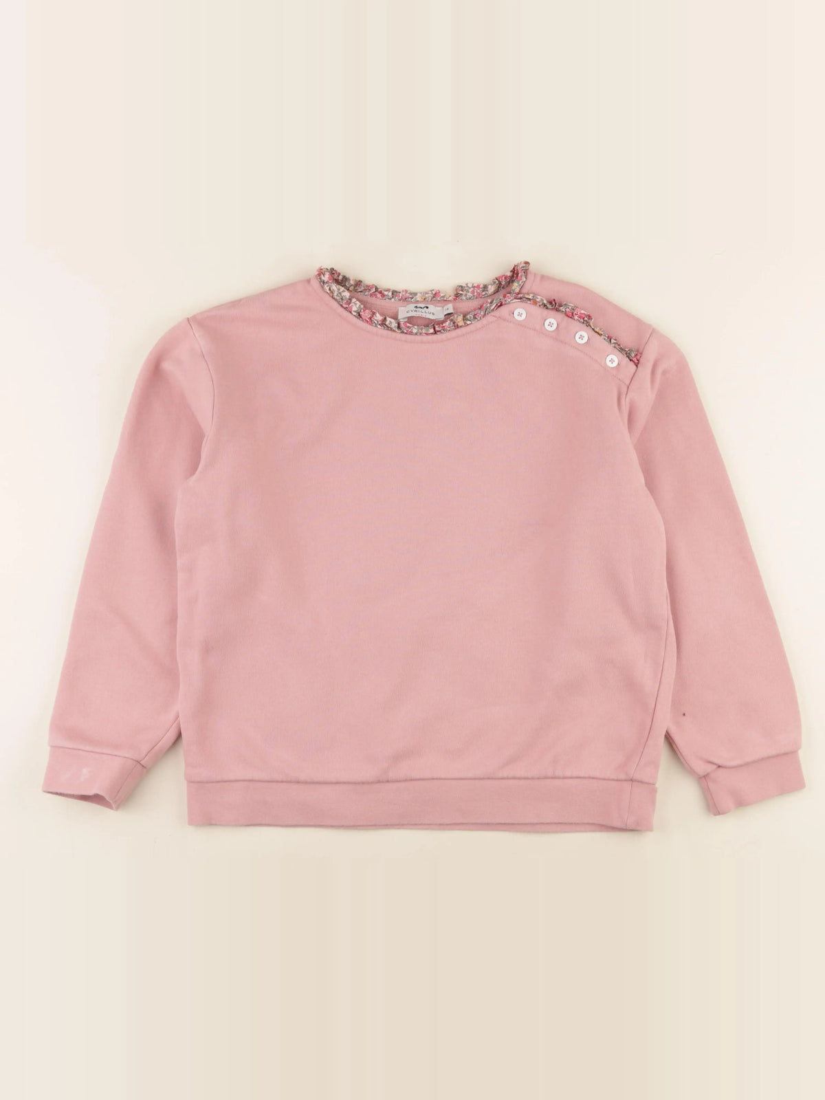 Cyrillus - sweat rose - 14 ans