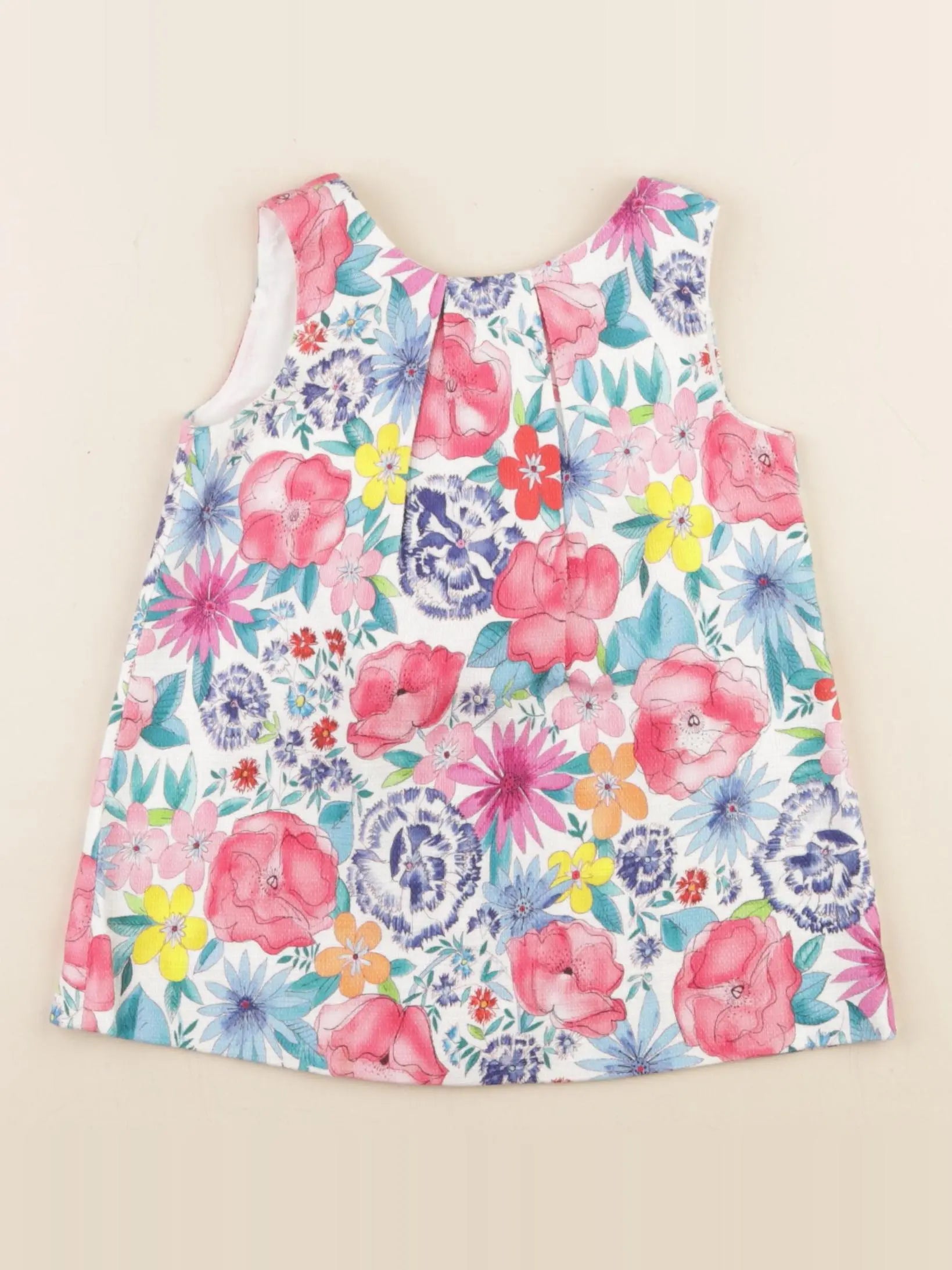 Zara - robe multicolore - 9/12 mois