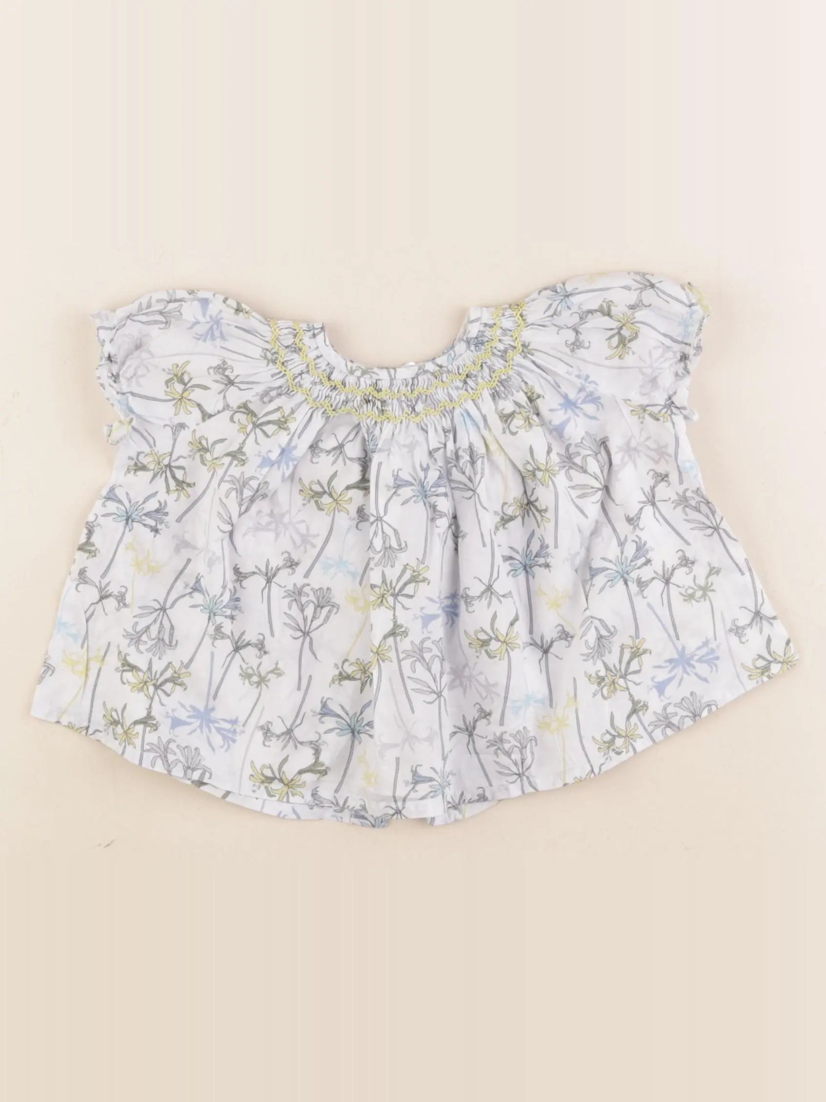 Bonpoint - blouse multicolore - 6 mois