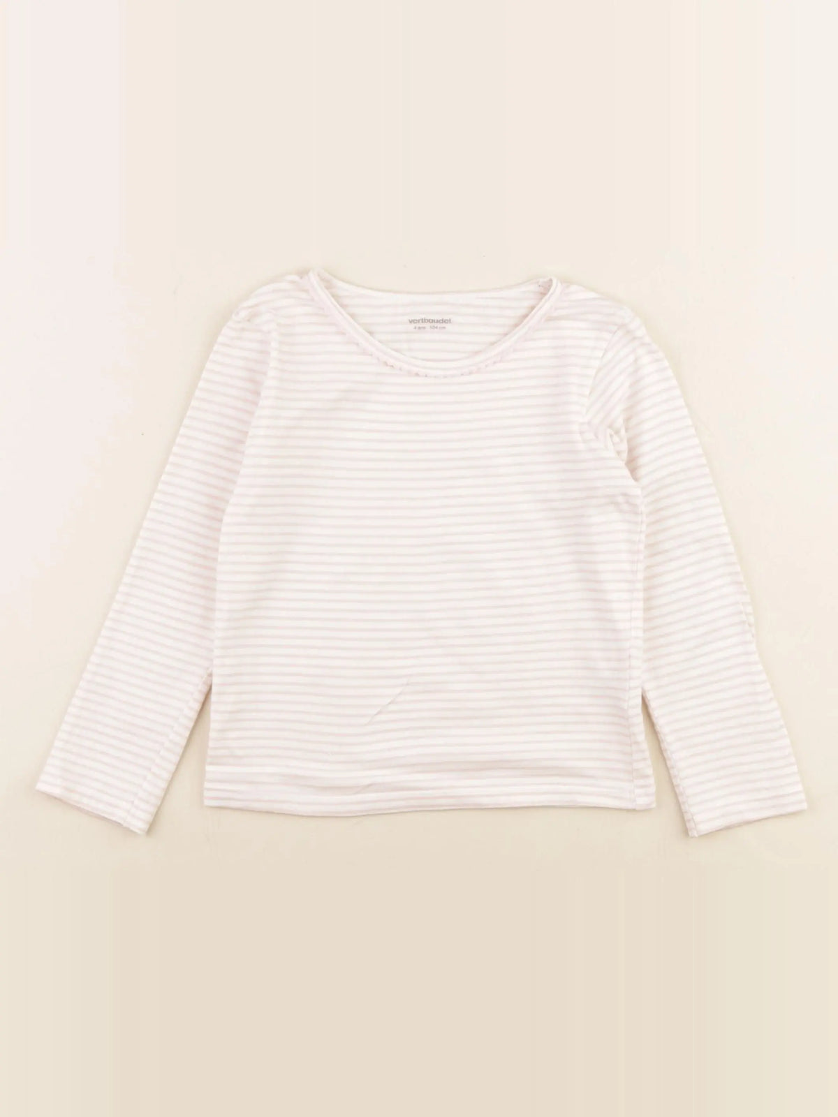 Vertbaudet - maillot de corps rose - 4 ans