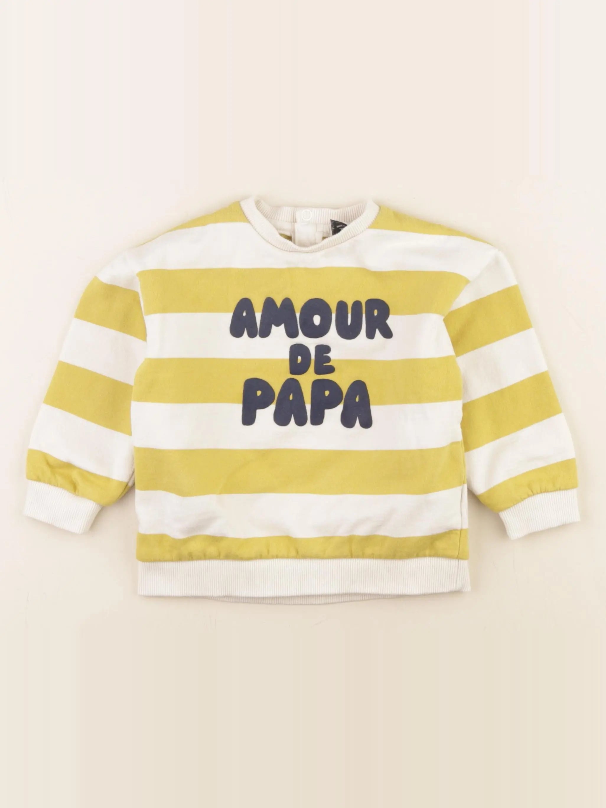 Tape à l'oeil - sweat beige, jaune - 36 mois