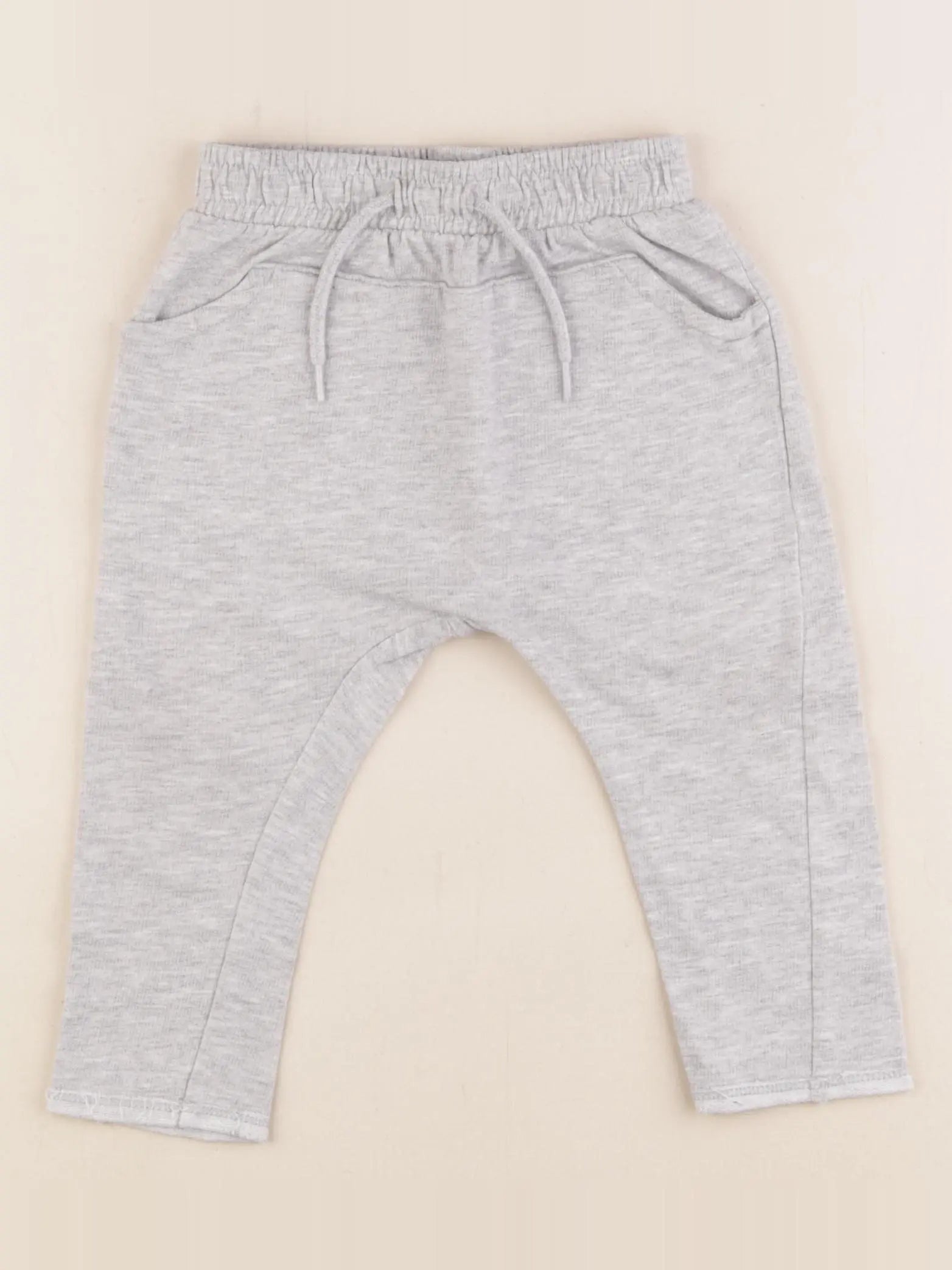 Vertbaudet - sarouel gris - 12 mois