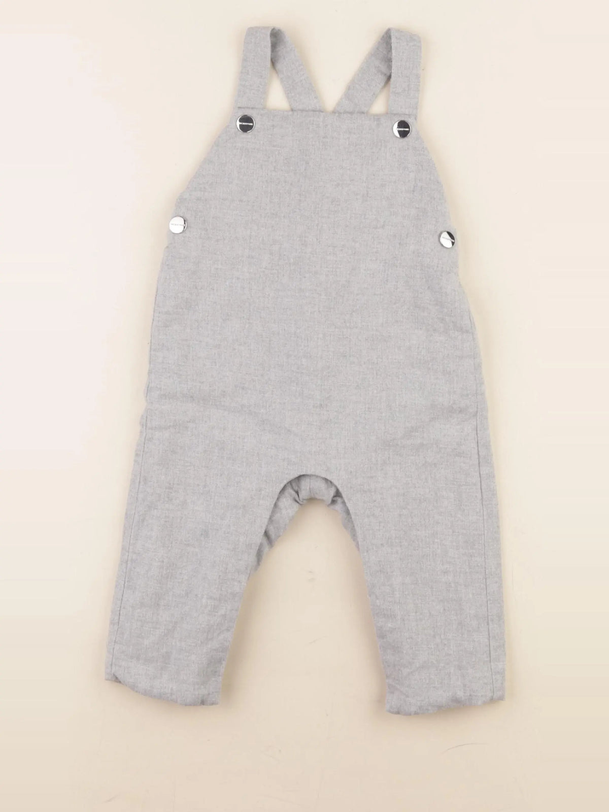 Jacadi - salopette gris - 12 mois