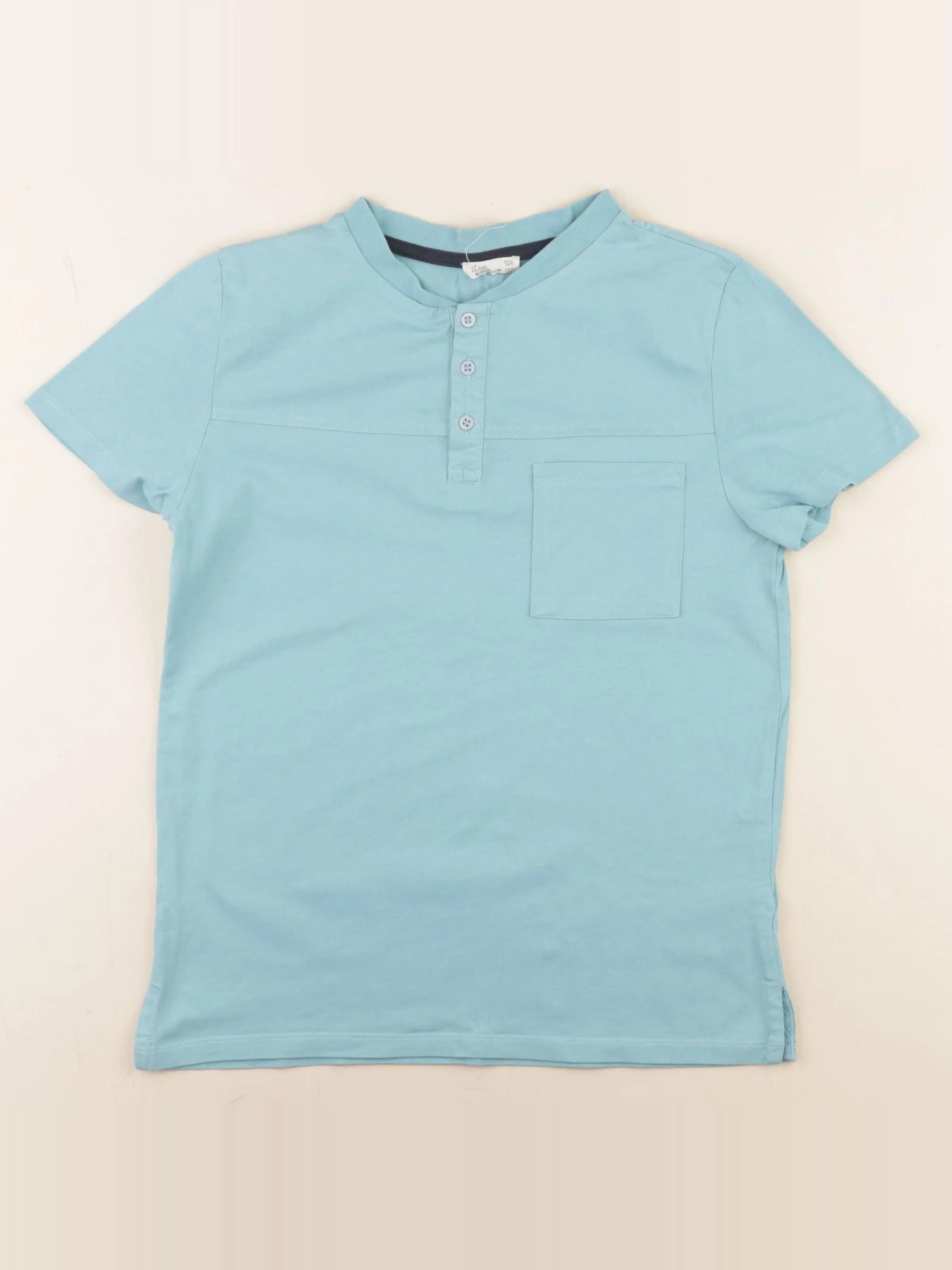 Little Cigogne - tee-shirt bleu - 12 ans