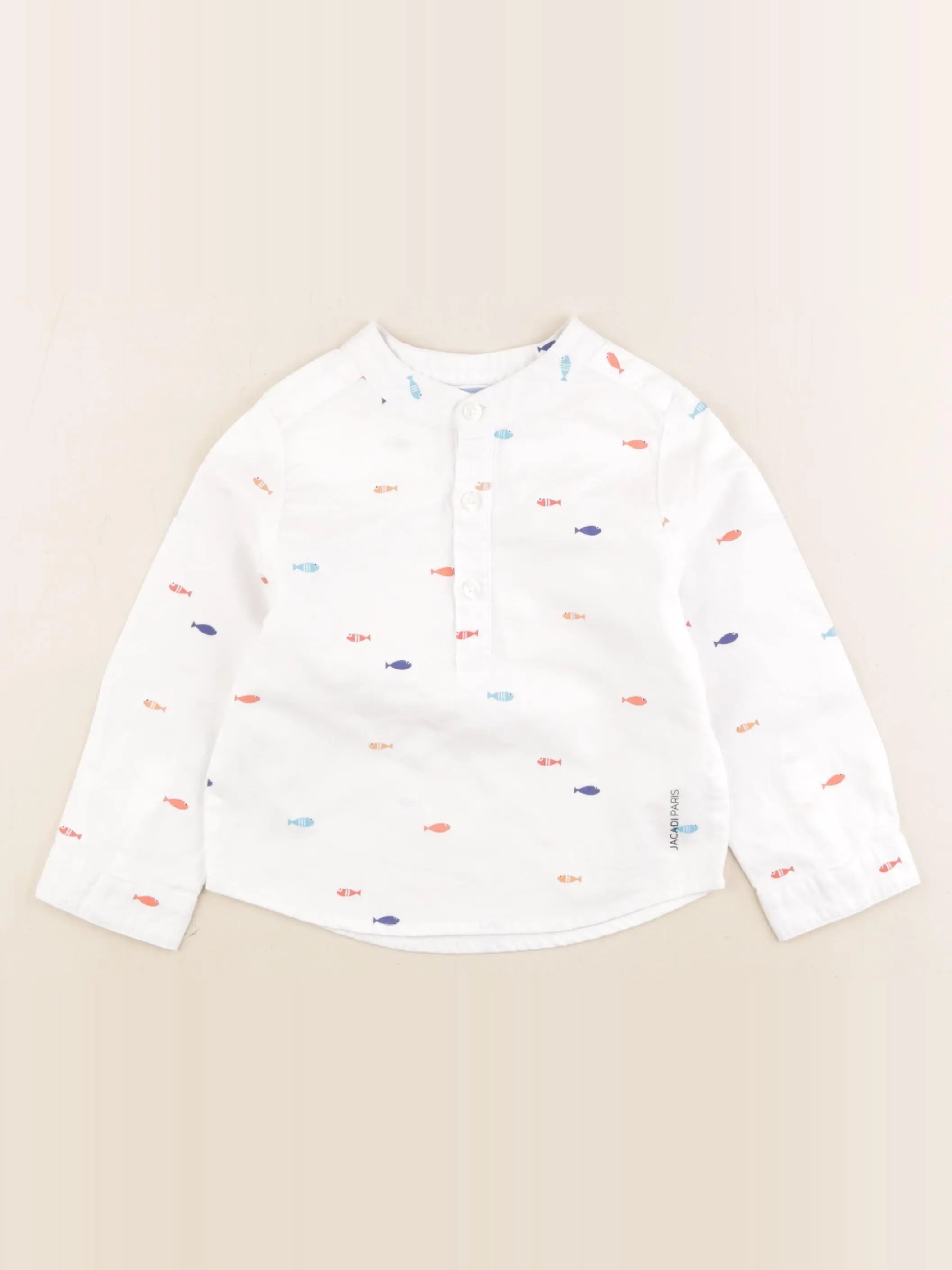 Jacadi - chemise blanc - 24 mois
