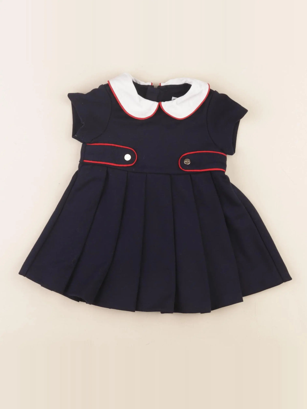 Jacadi - robe bleu - 6 mois