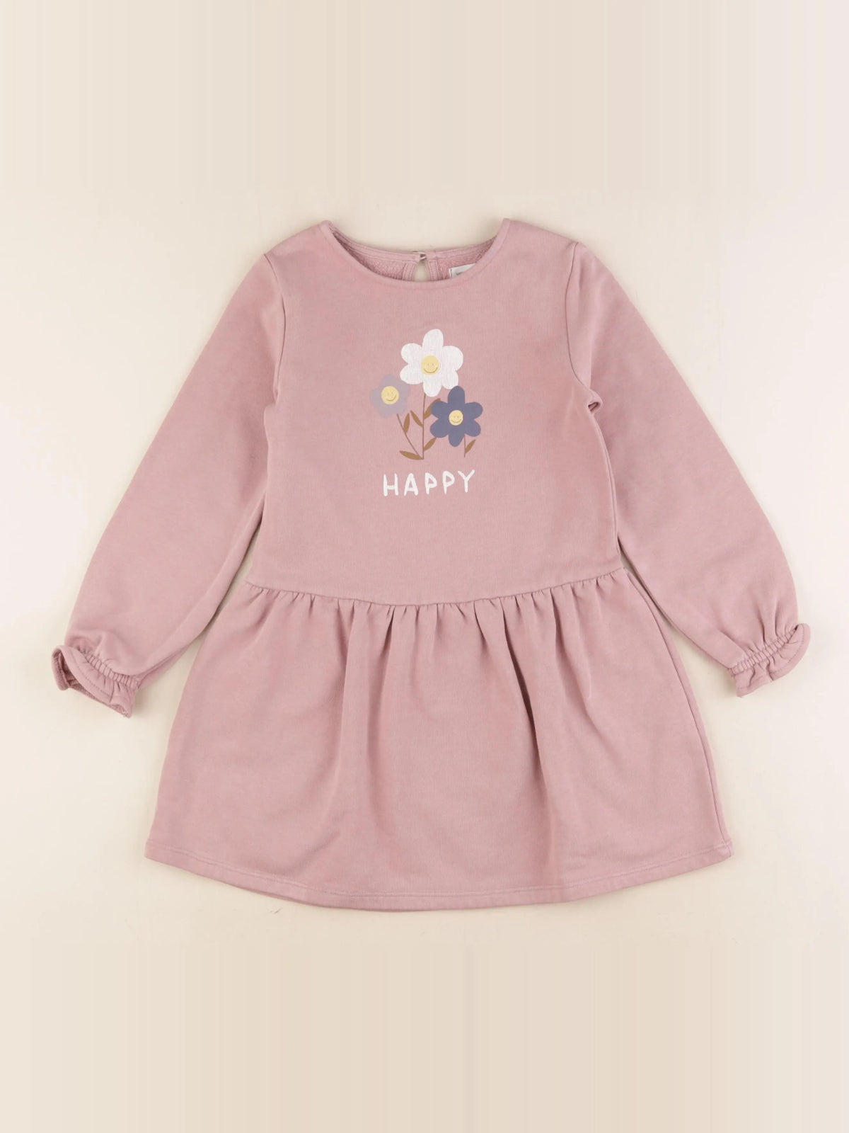 Vertbaudet - robe rose - 4 ans