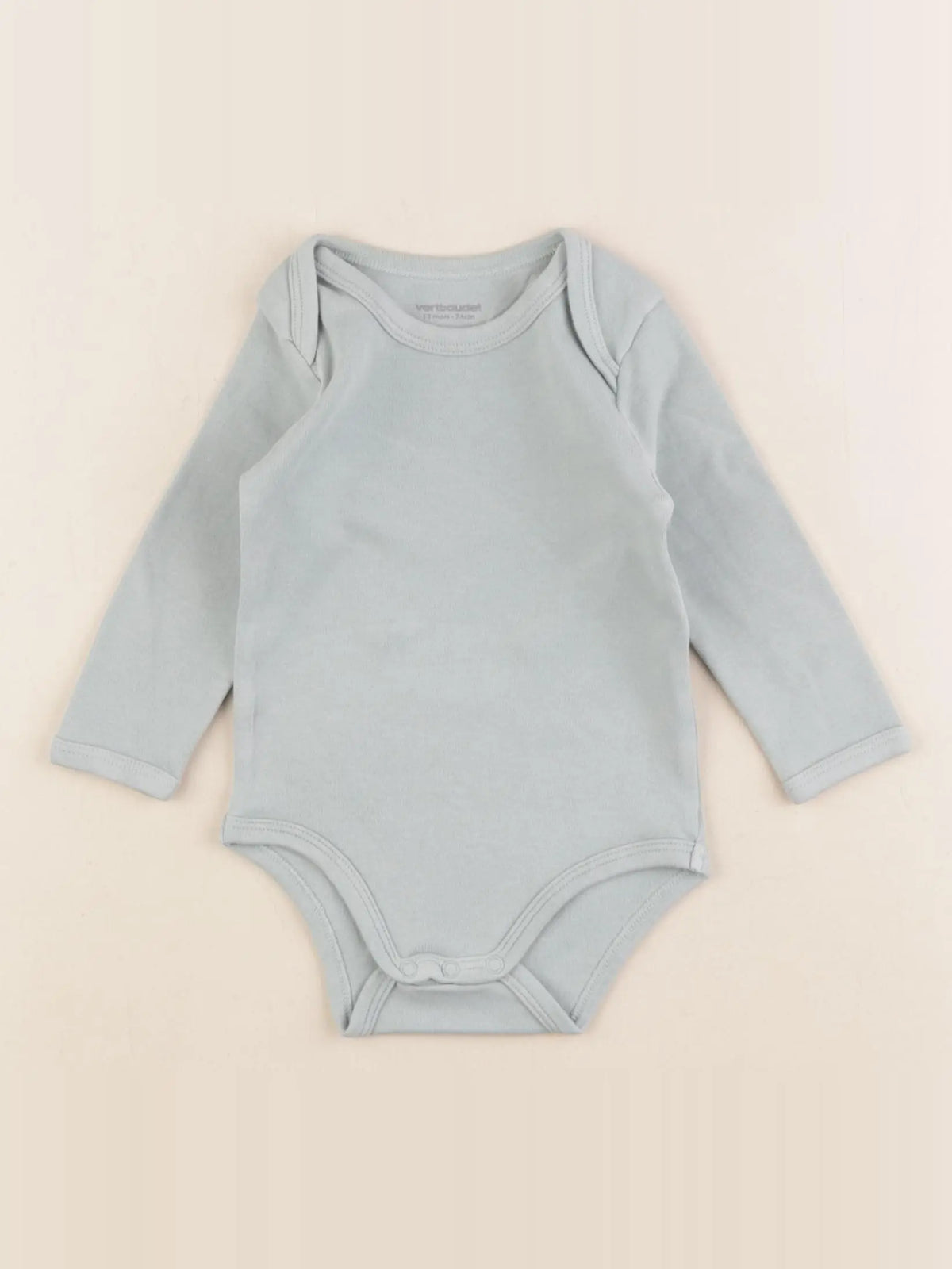 Vertbaudet - body vert - 12 mois
