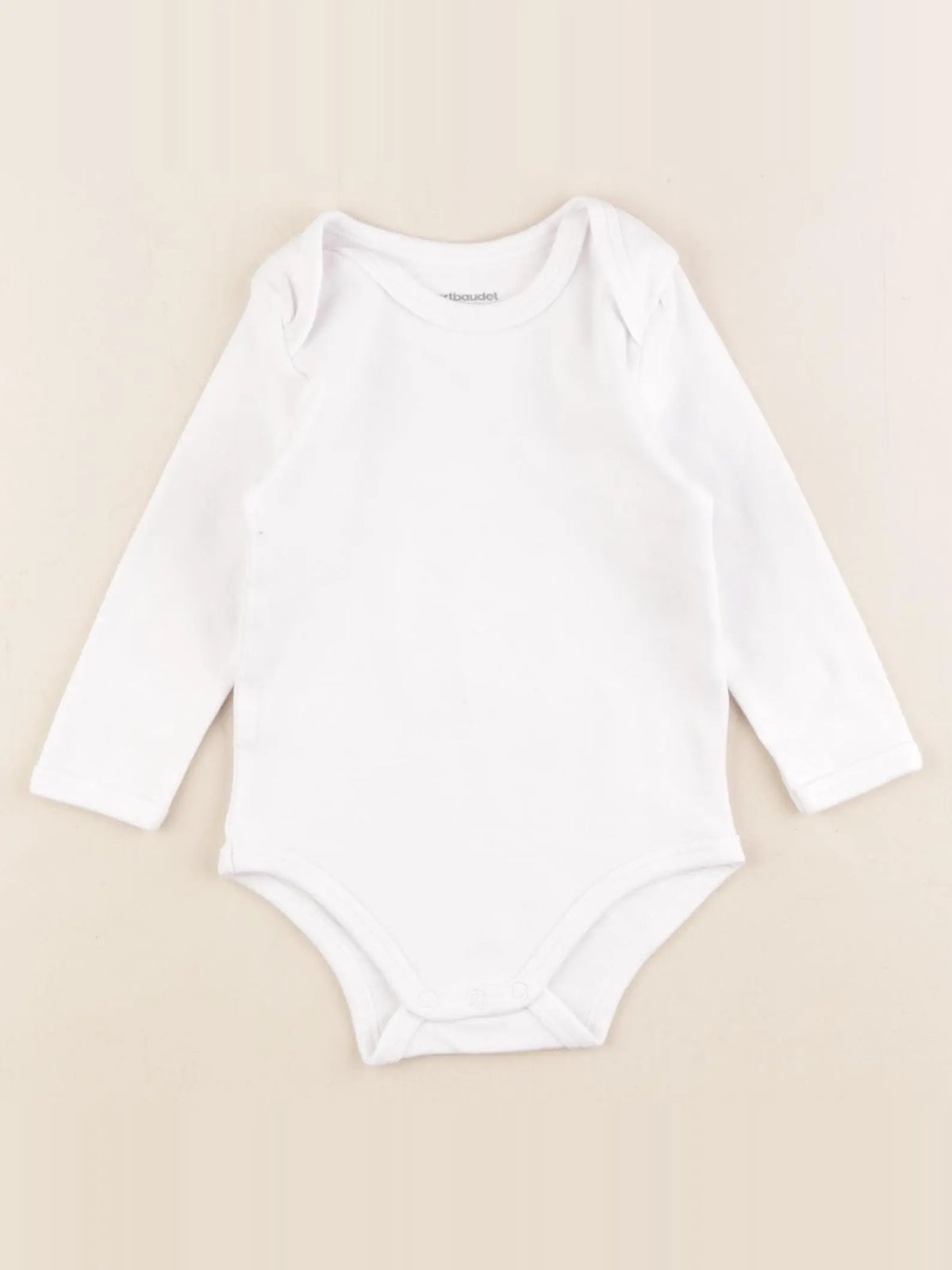 Vertbaudet - body blanc - 12 mois