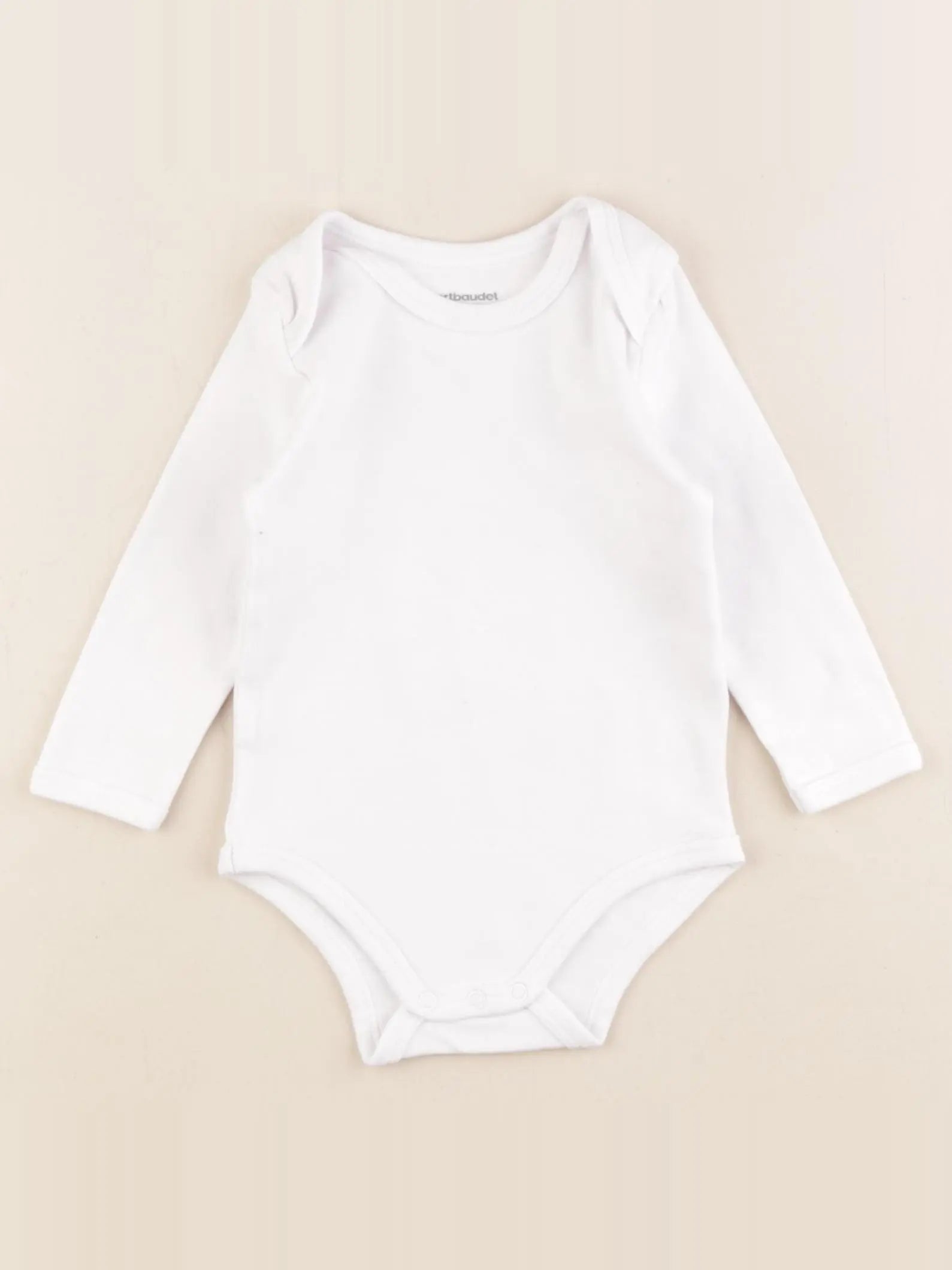 Vertbaudet - body blanc - 12 mois