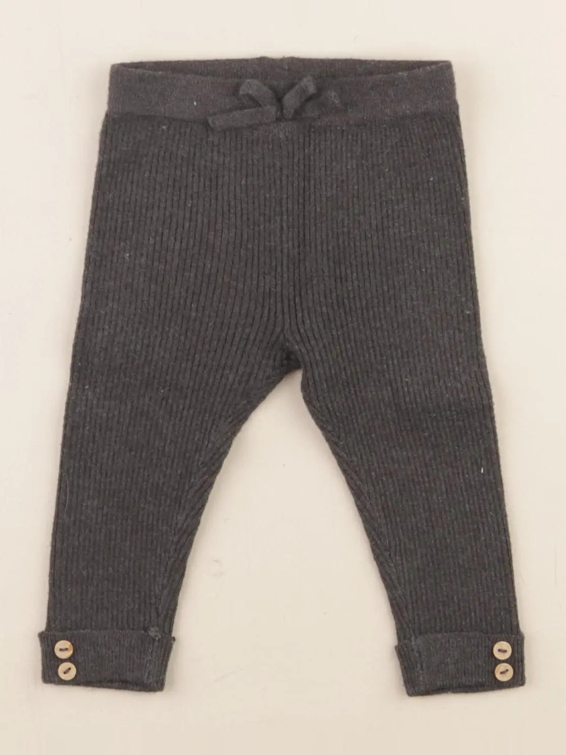 Vertbaudet - legging gris - 6 mois