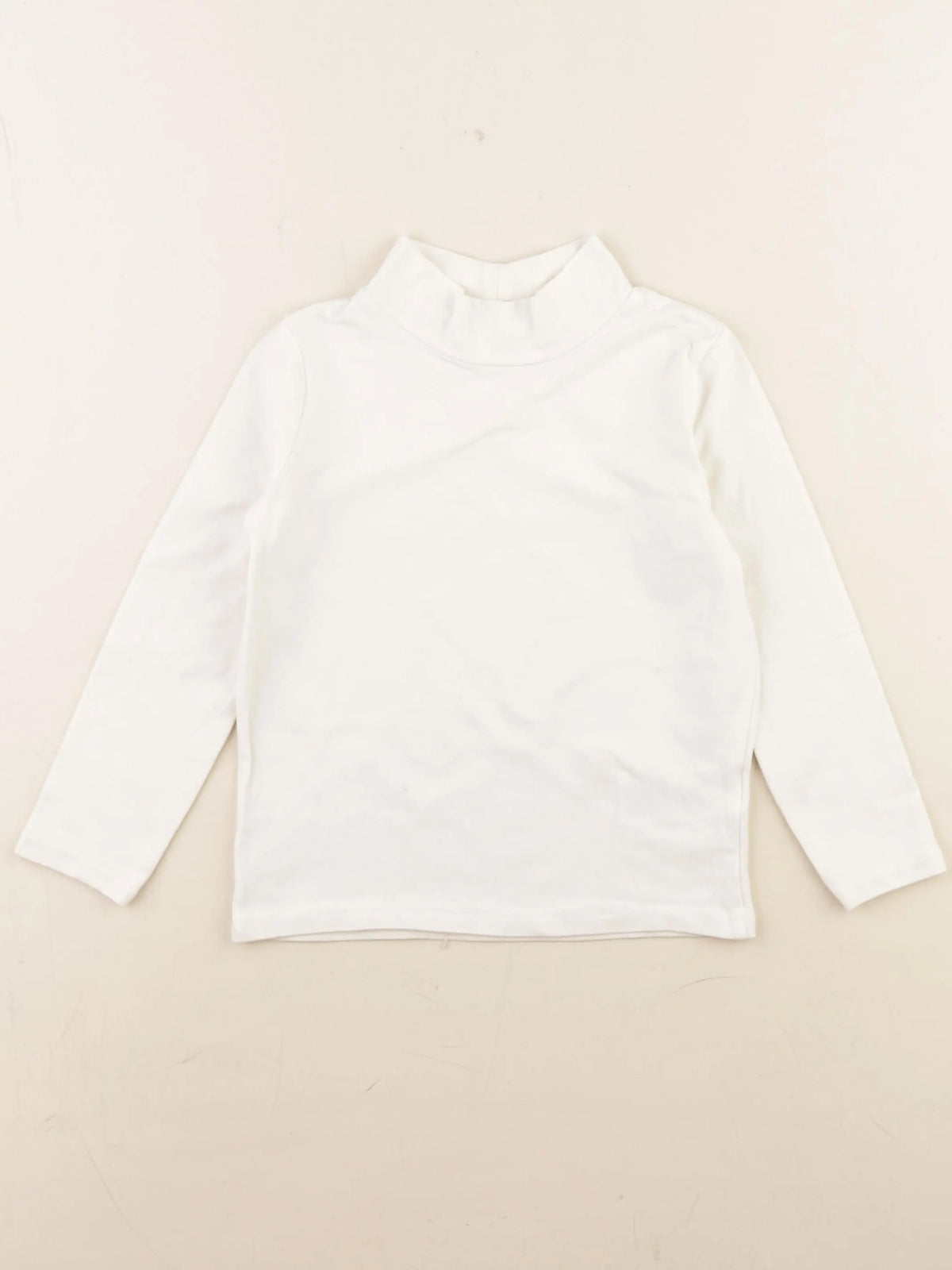 Vertbaudet - sous-pull beige - 4 ans