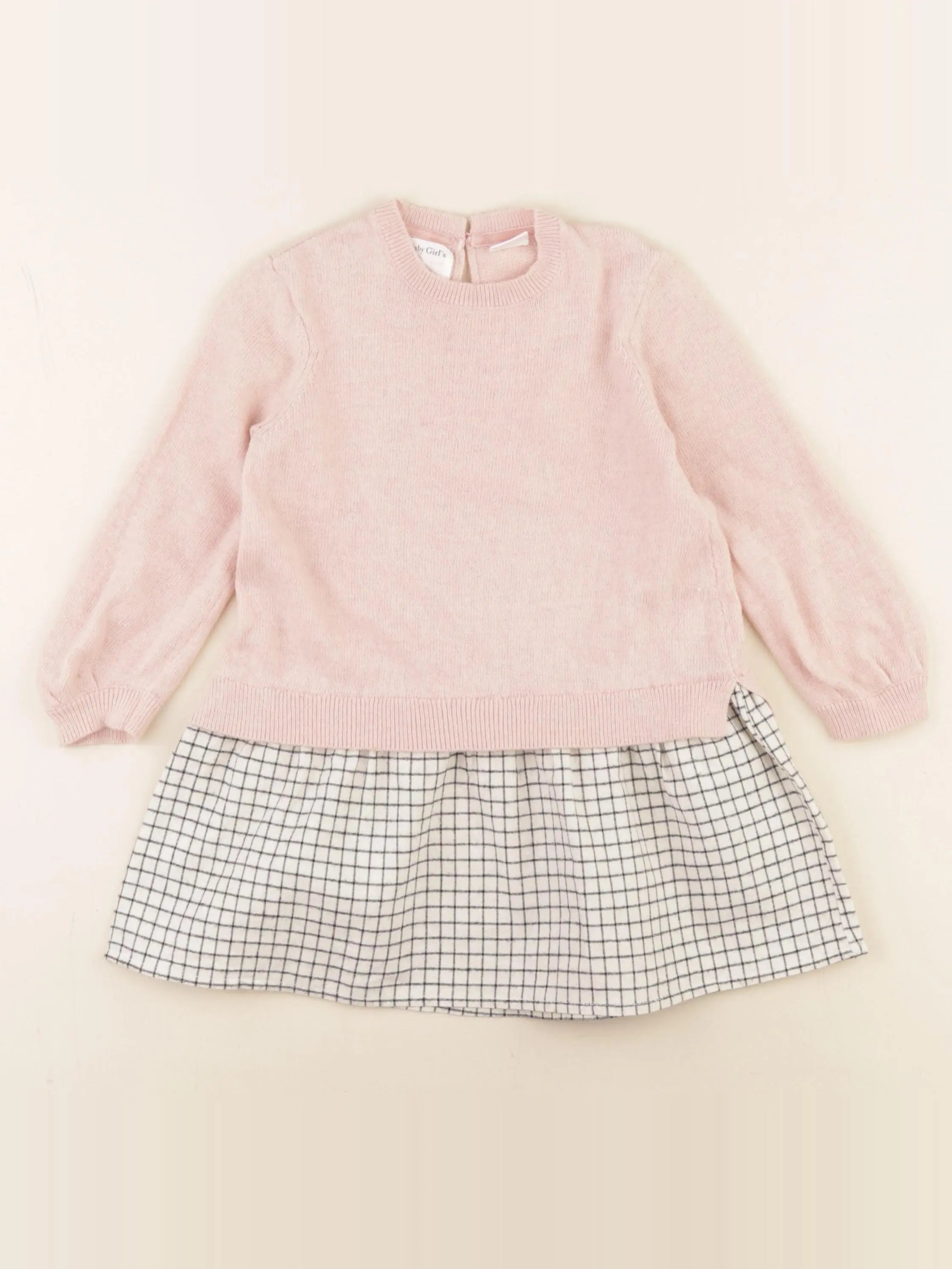 Zara - robe rose - 2/3 ans