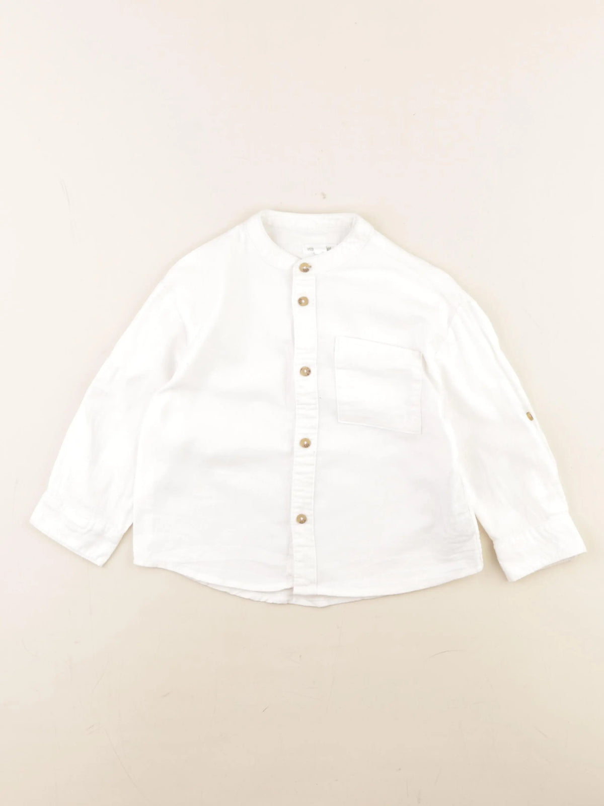Vertbaudet - chemise blanc - 4 ans