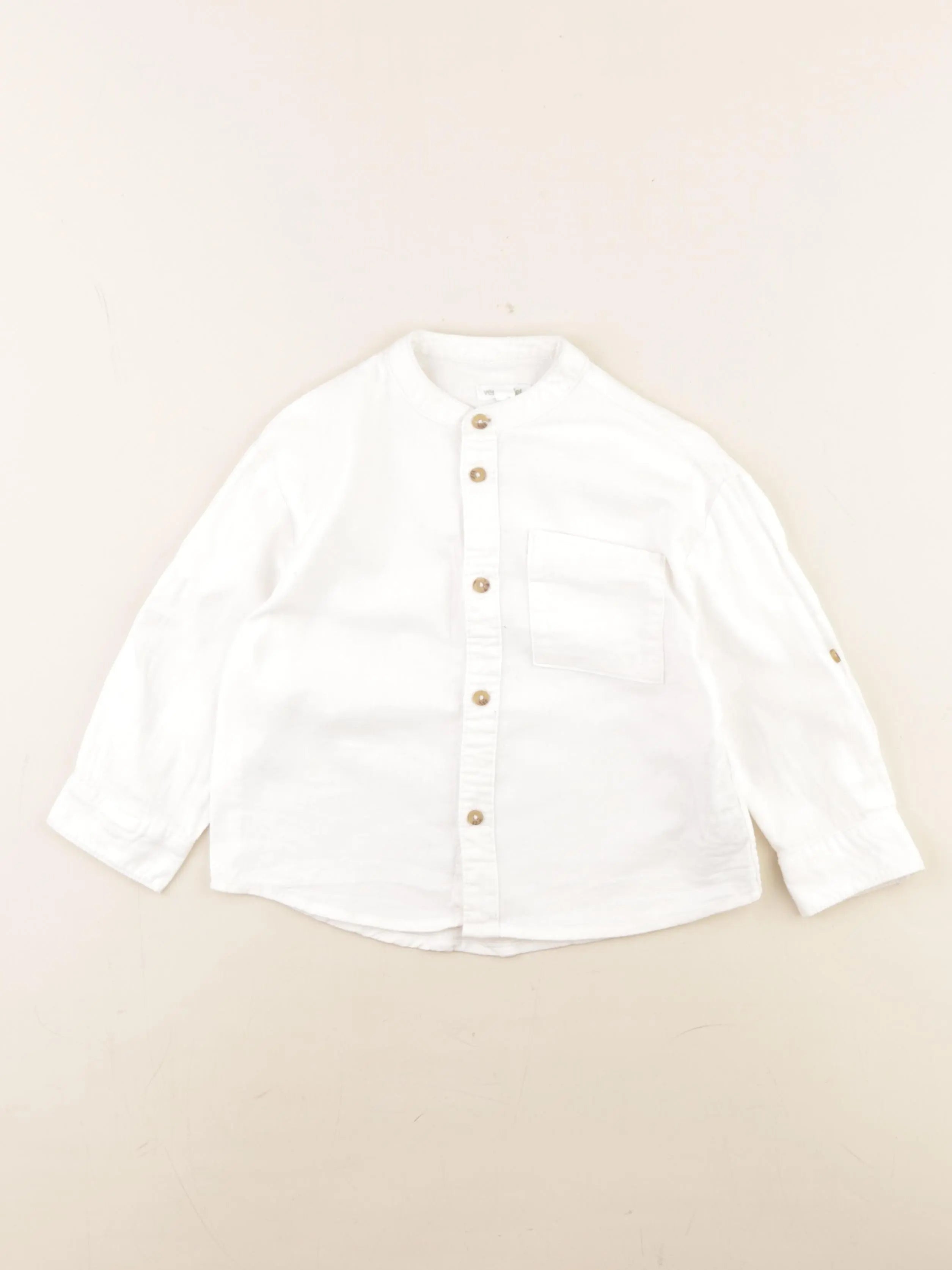 Vertbaudet - chemise blanc - 4 ans