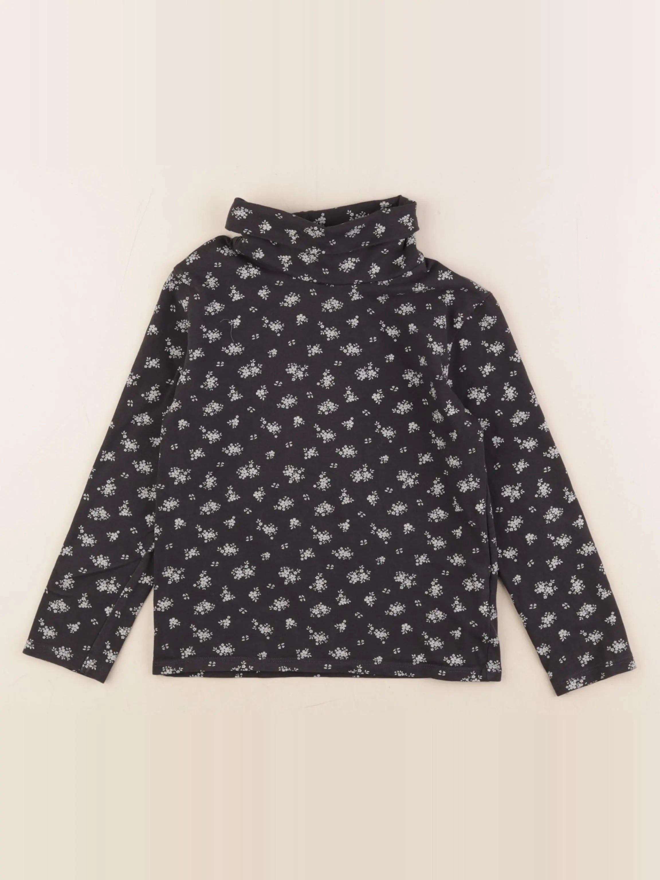 Vertbaudet - sous-pull noir - 6 ans