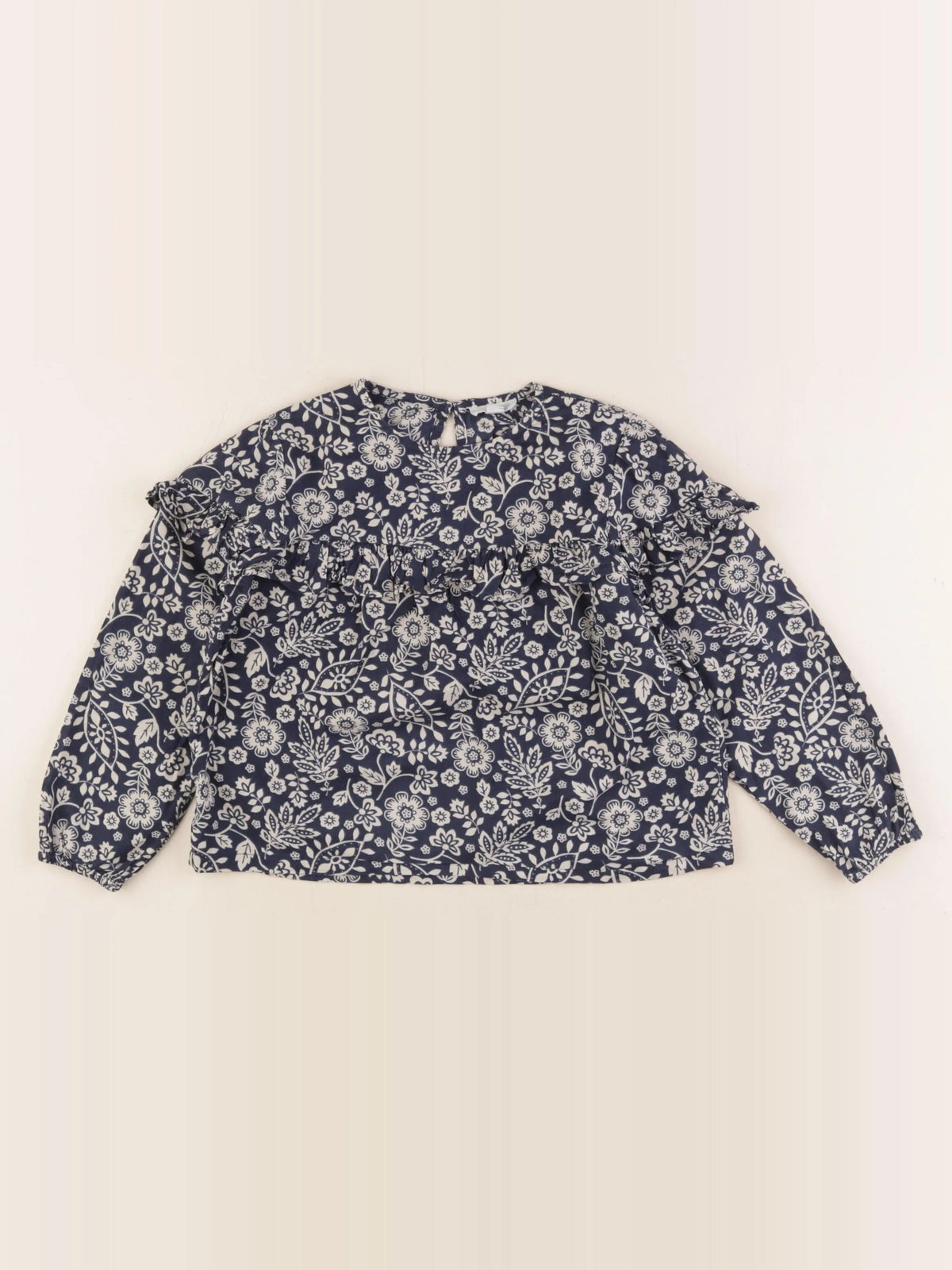 Vertbaudet - blouse bleu - 5 ans