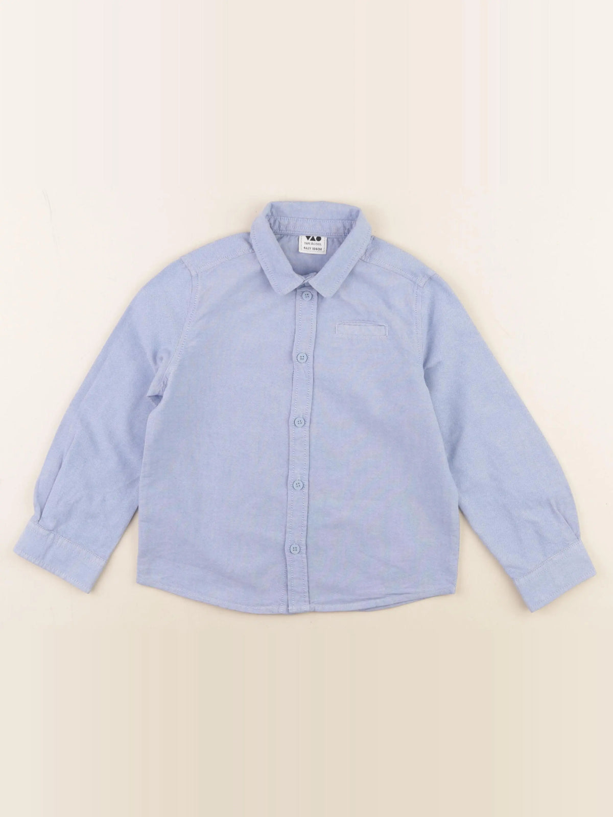 Tape à l'oeil - chemise bleu - 4 ans