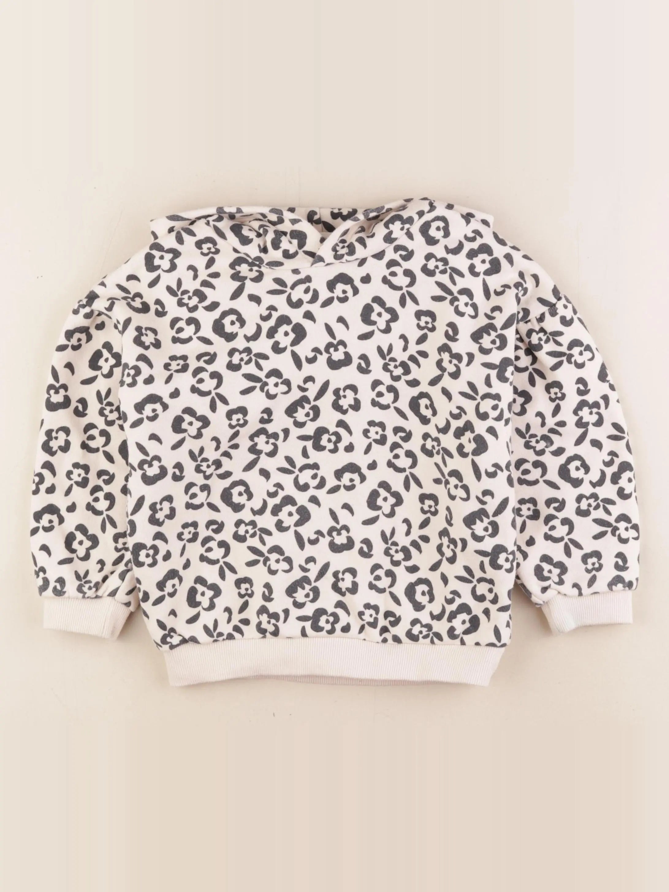 Okaidi - sweat beige - 4 ans