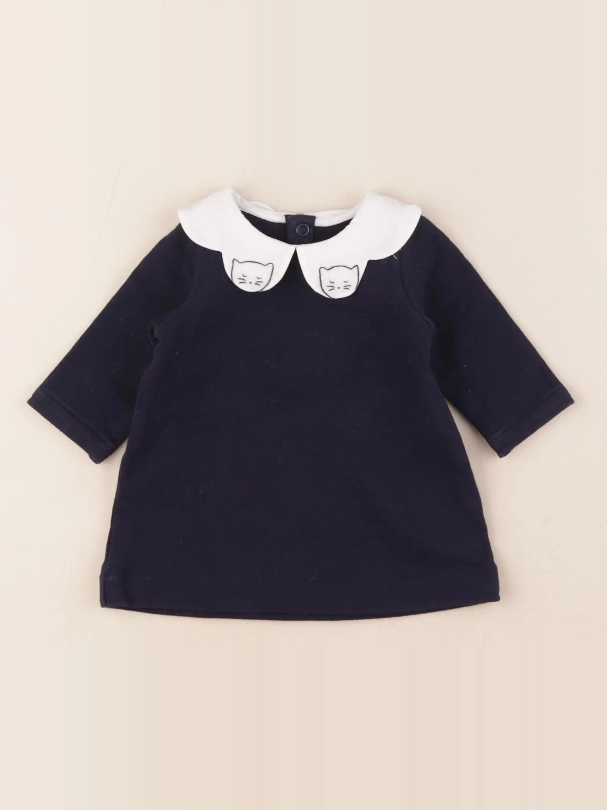 Jacadi - robe bleu - 1 mois