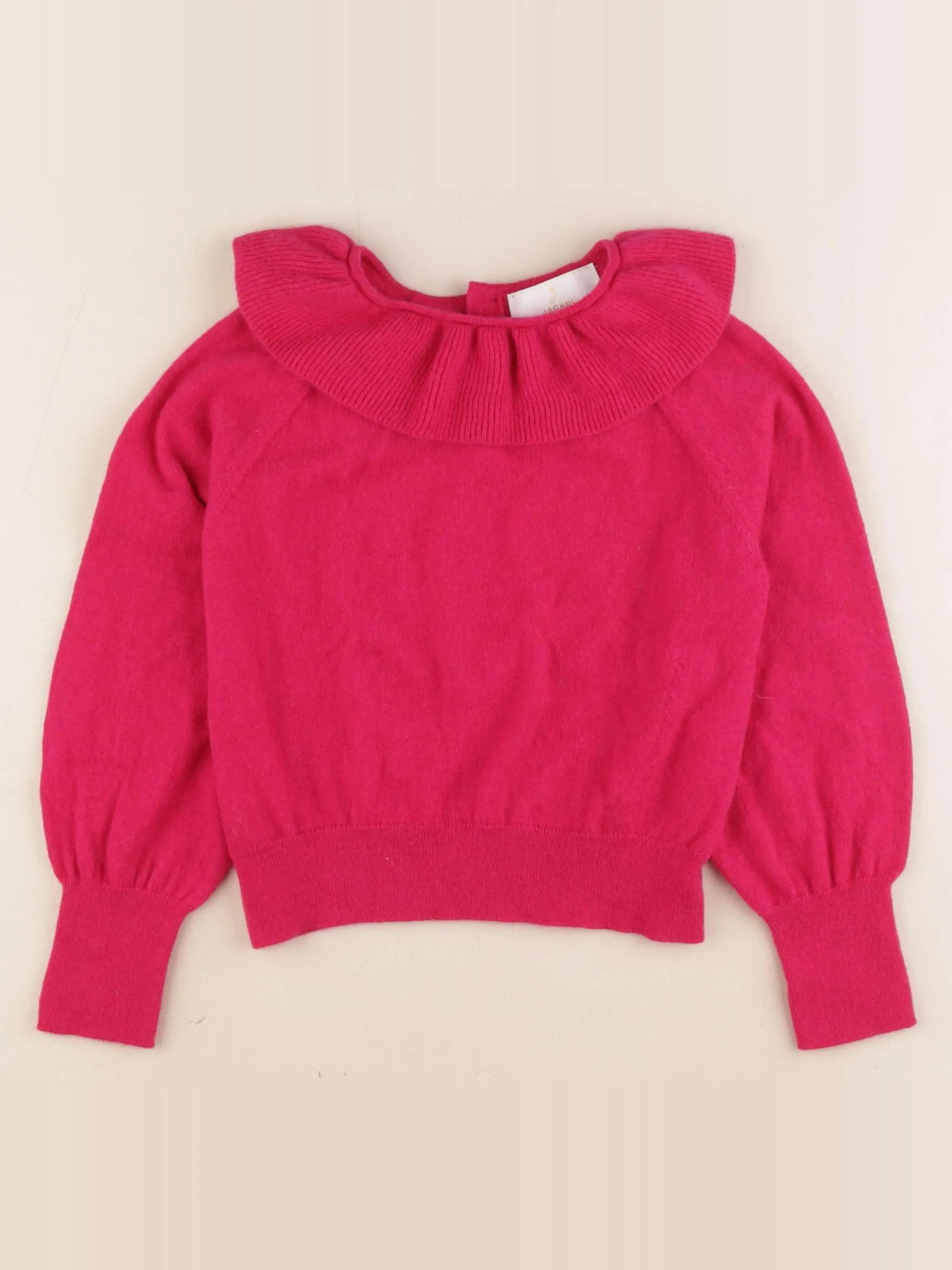 Jacadi - pull rose - 6 ans