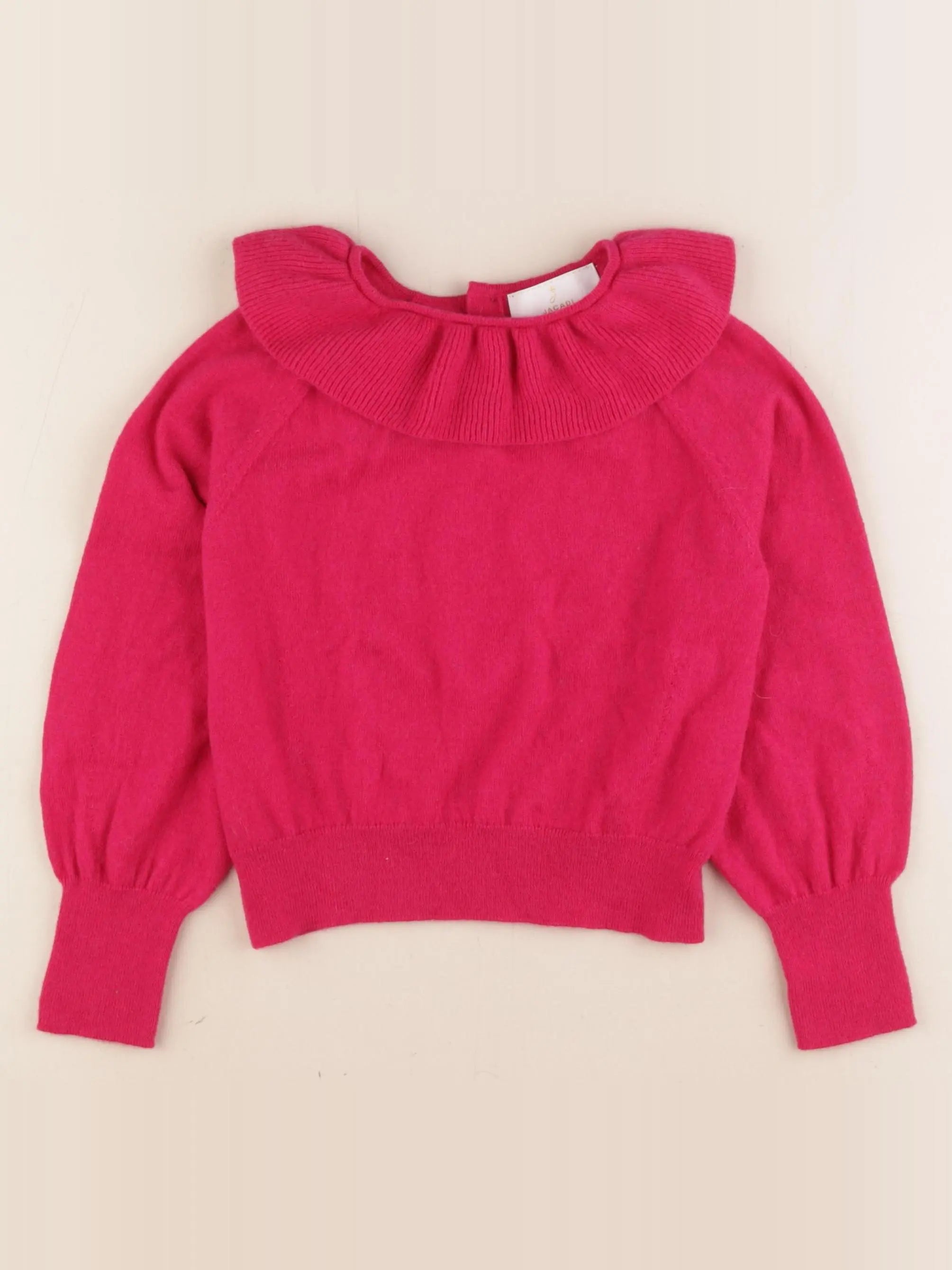 Jacadi - pull rose - 6 ans