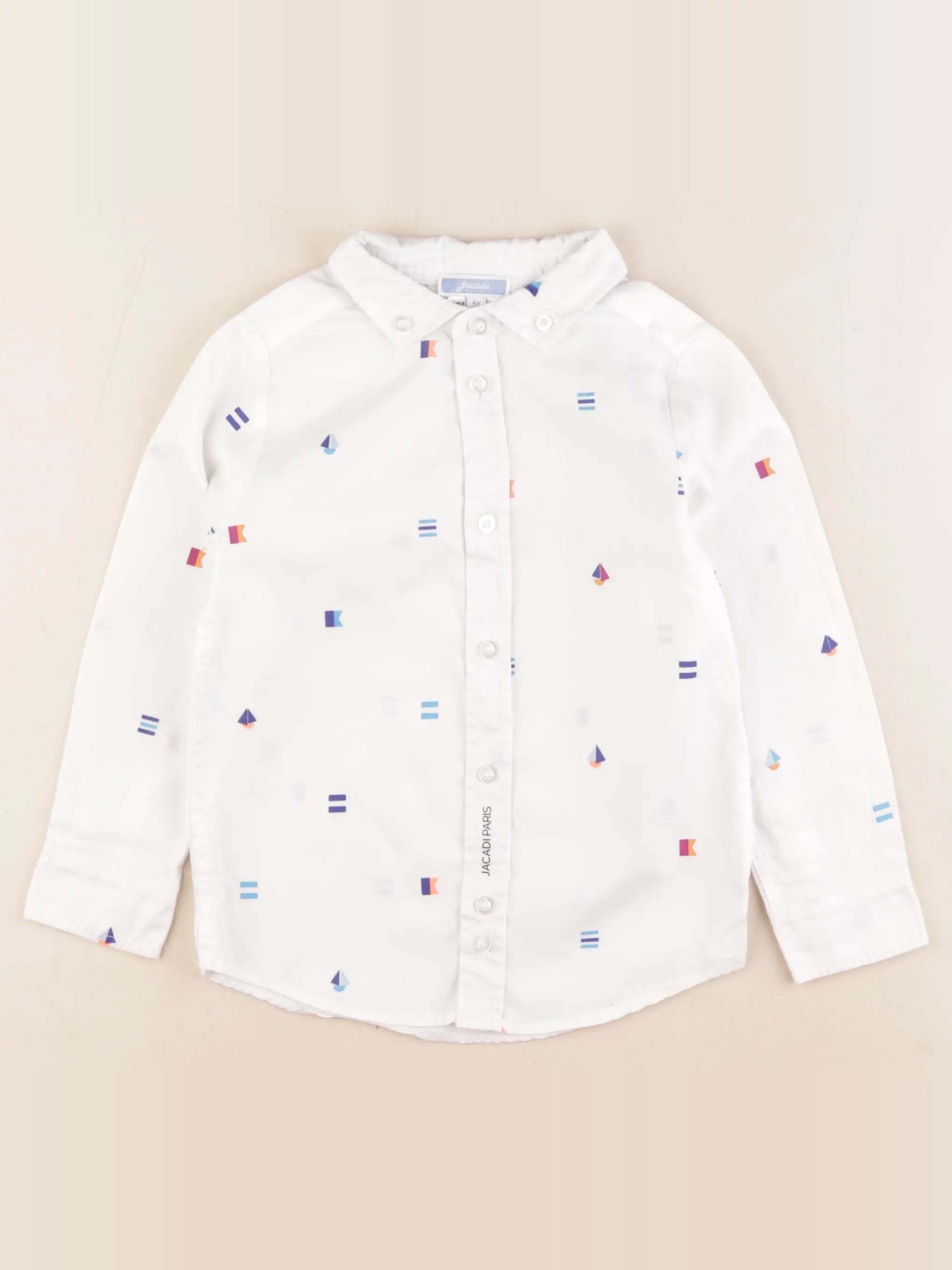 Jacadi - chemise blanc - 4 ans