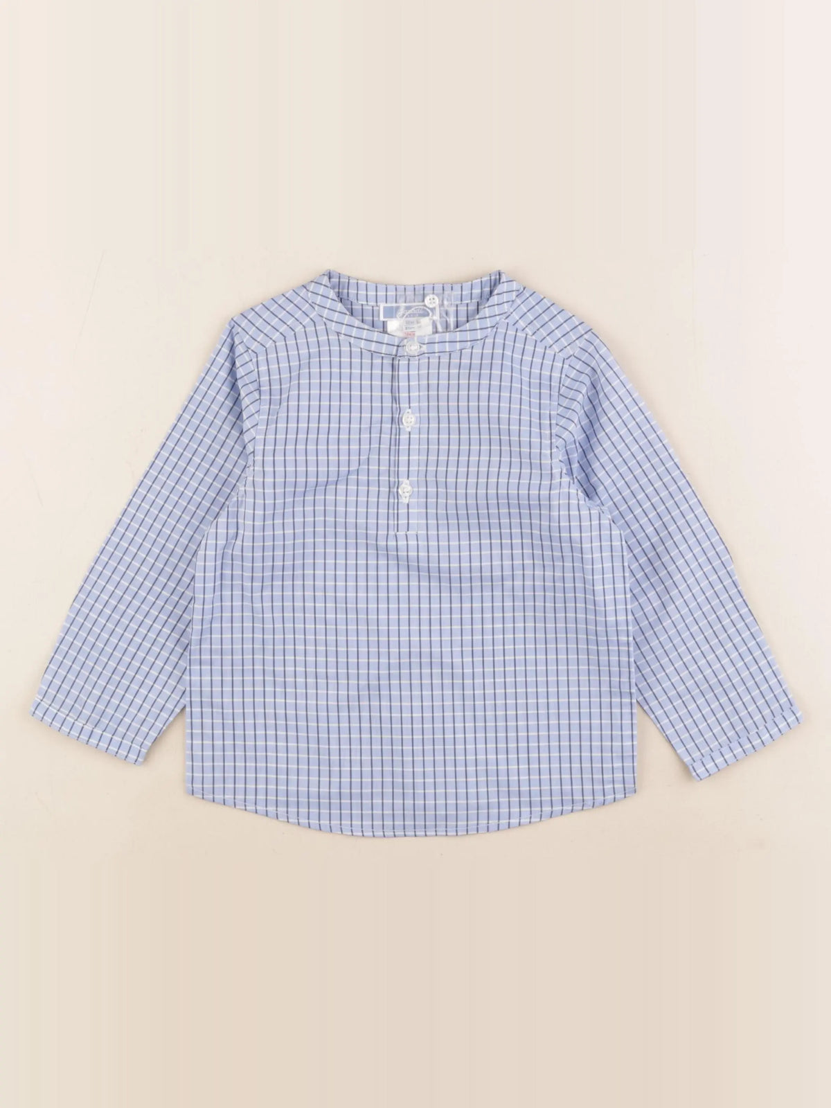Jacadi - chemise bleu, blanc - 18 mois