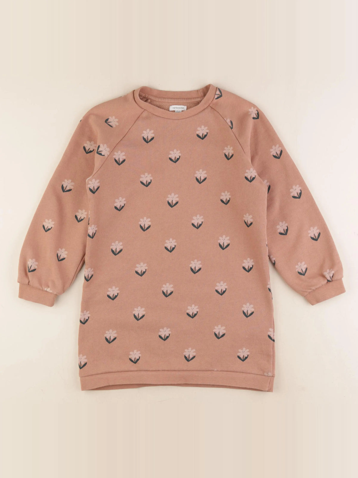 Vertbaudet - robe marron - 8 ans