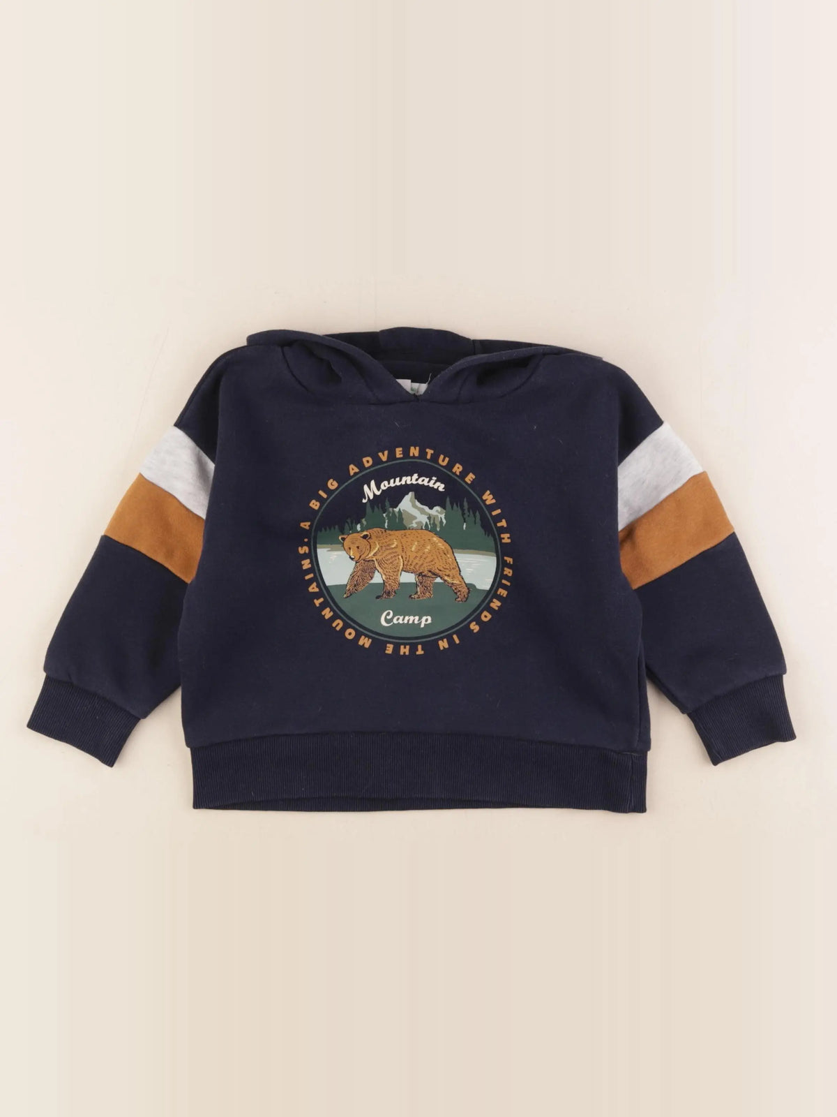 Vertbaudet - sweat bleu - 3 ans