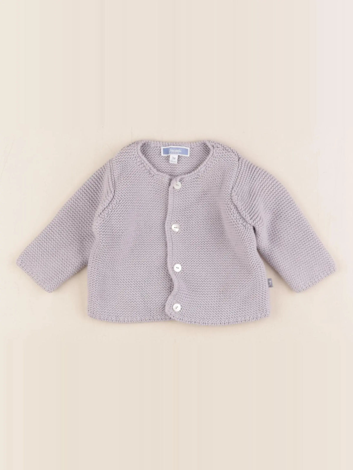 Jacadi - gilet gris - 3 mois