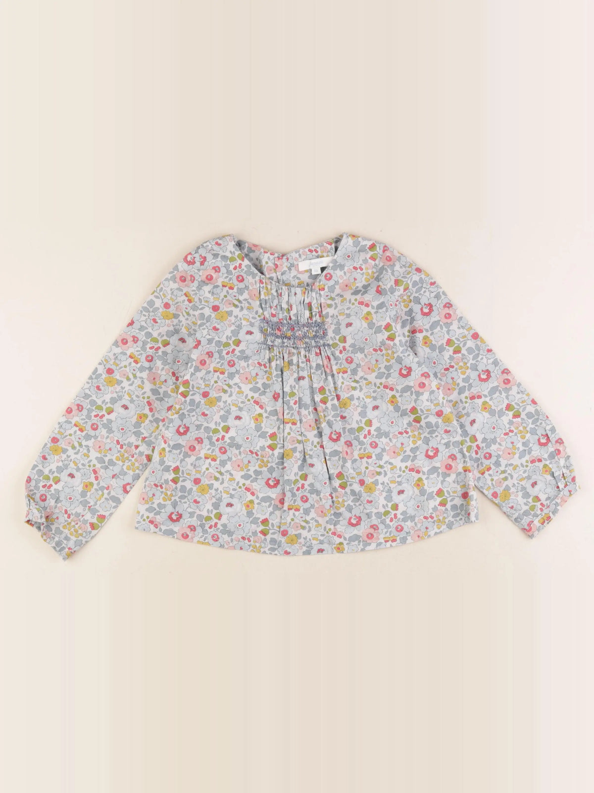 Jacadi - blouse liberty multicolore - 4 ans