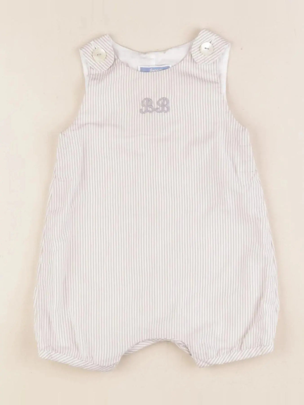 Jacadi - combinaison blanc, beige - 3 mois