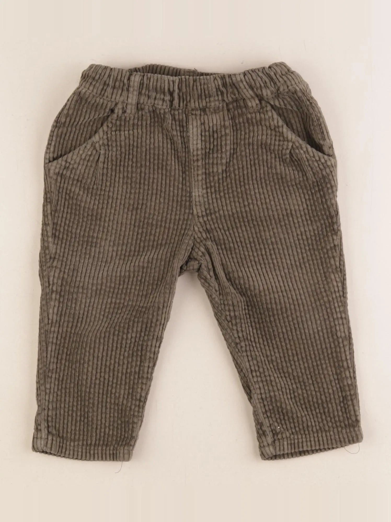 Boutchou - pantalon vert - 9 mois