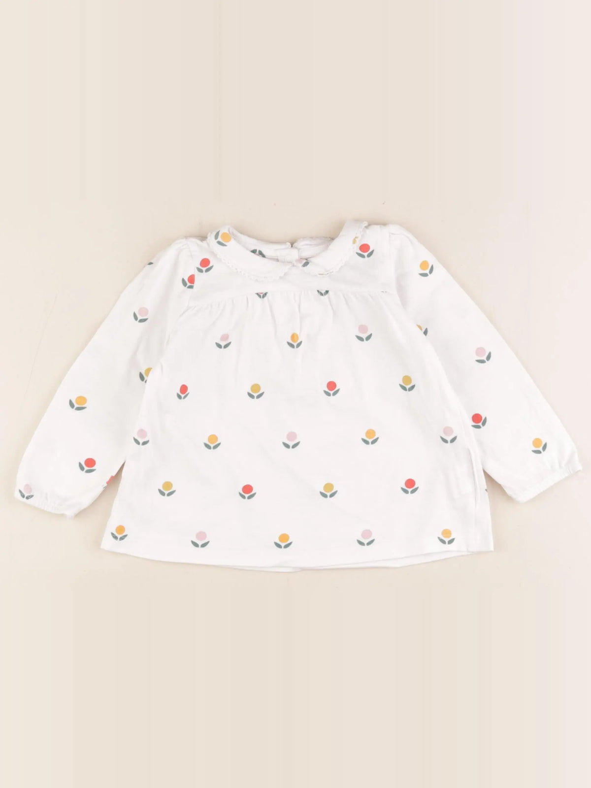 Boutchou - tee-shirt blanc - 12 mois