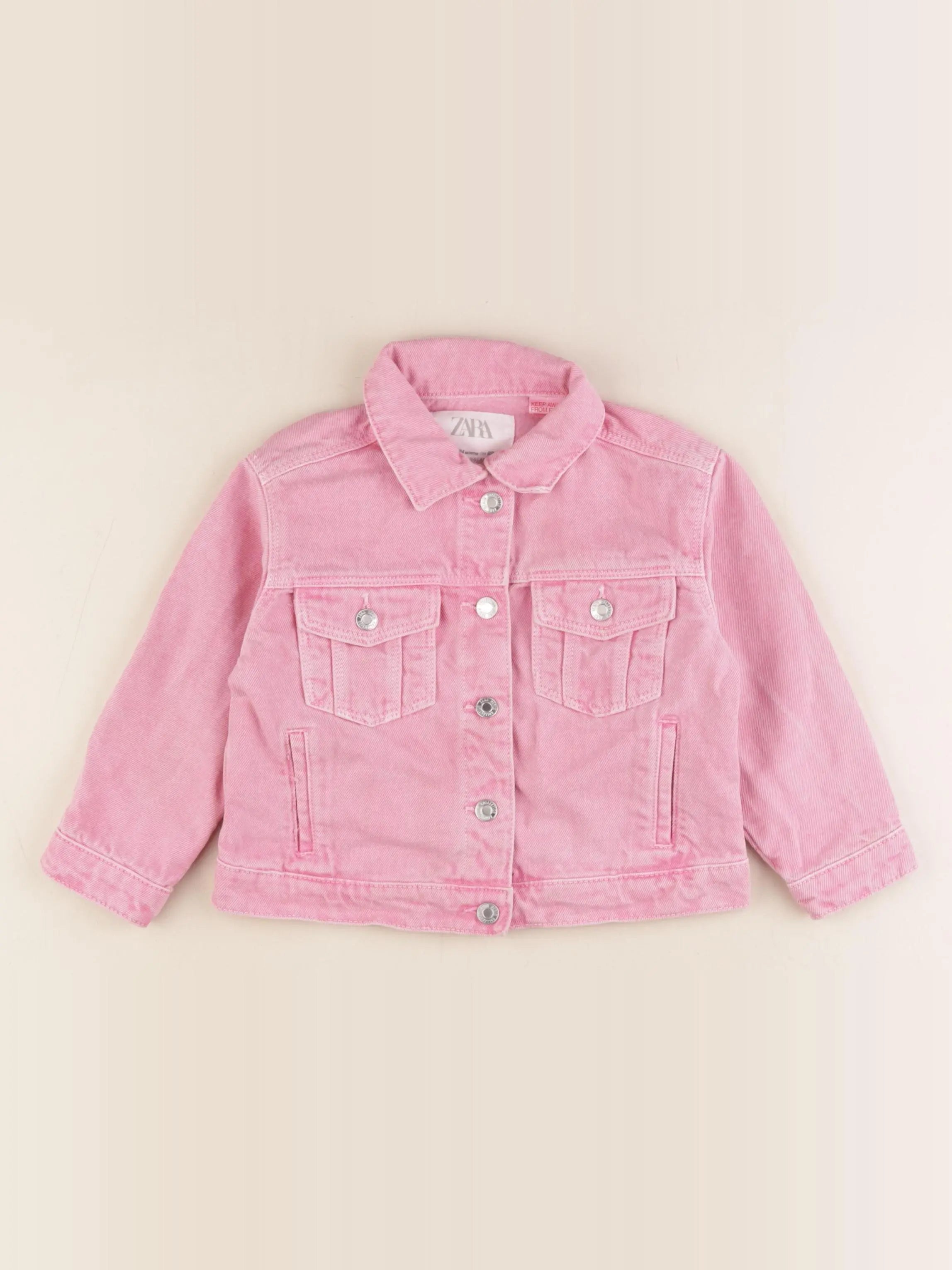 Zara - veste rose - 18/24 mois