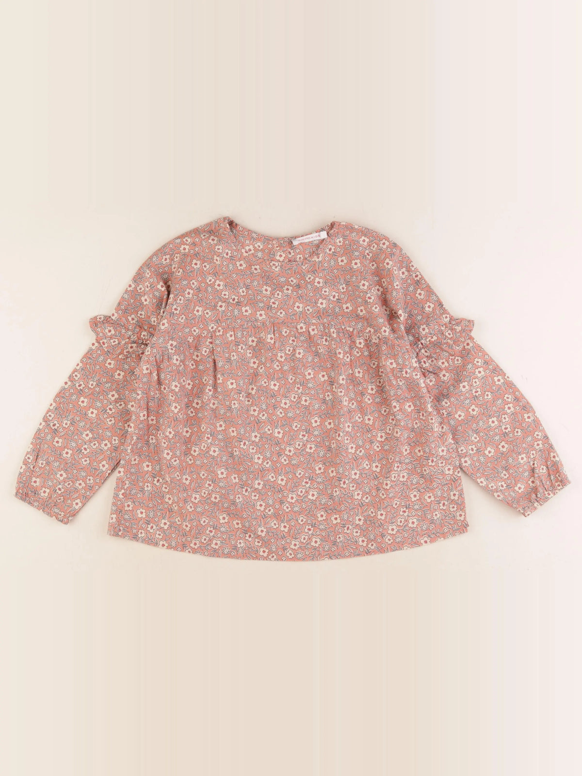 Monoprix - blouse rose - 6 ans