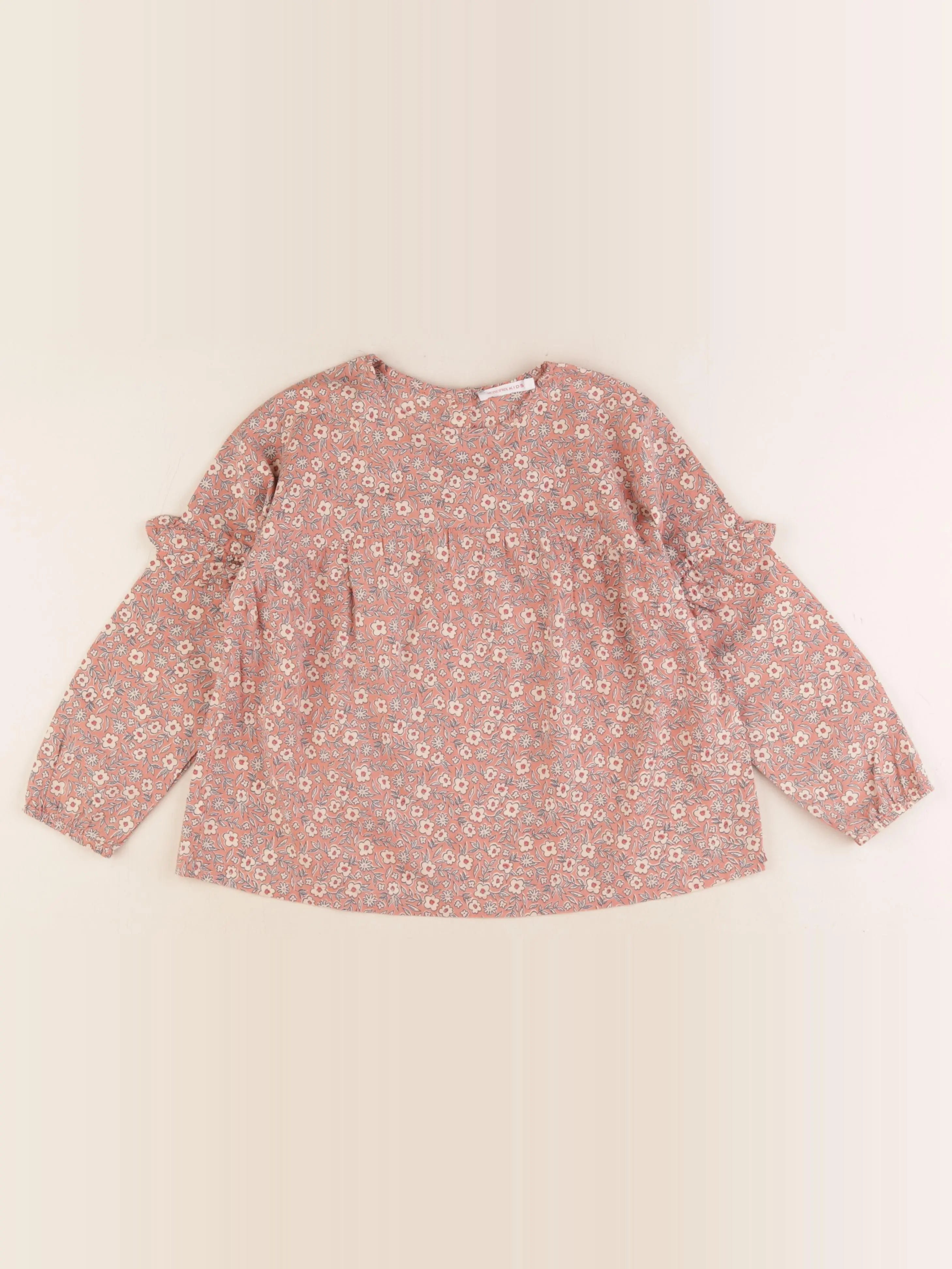 Monoprix - blouse rose - 6 ans